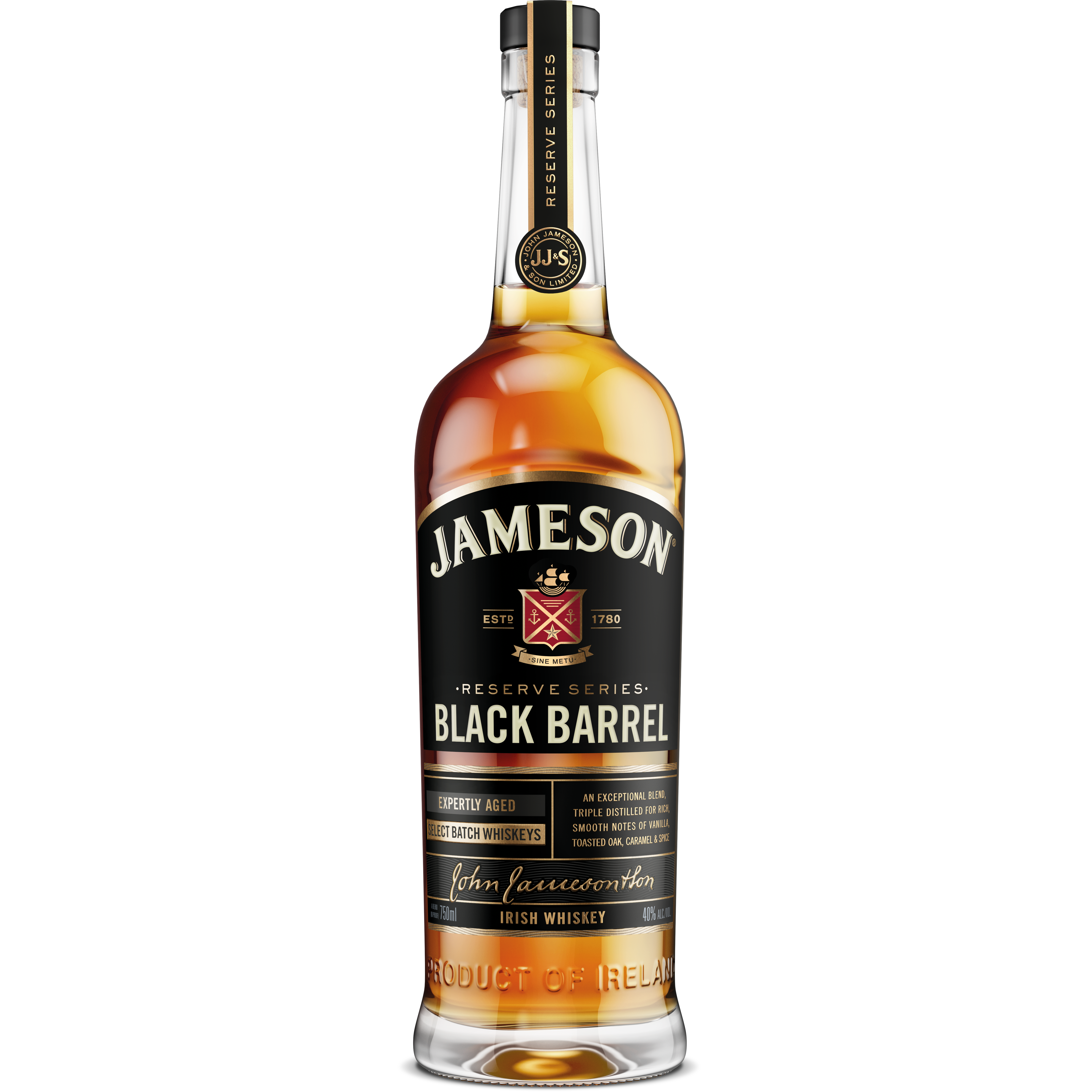 Black Barrel Irish Whiskey