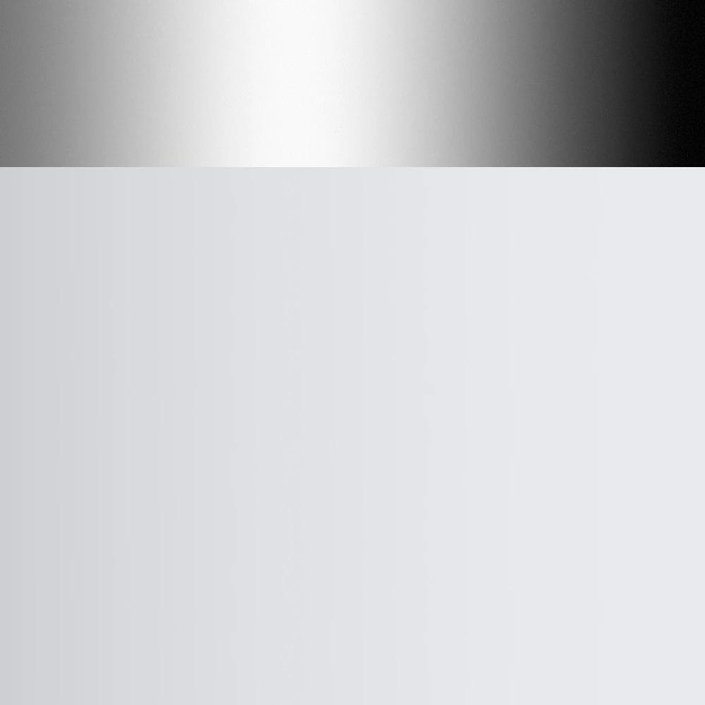 White with Polished Chrome Trim