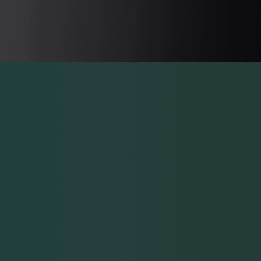 Green with Matte Black Trim