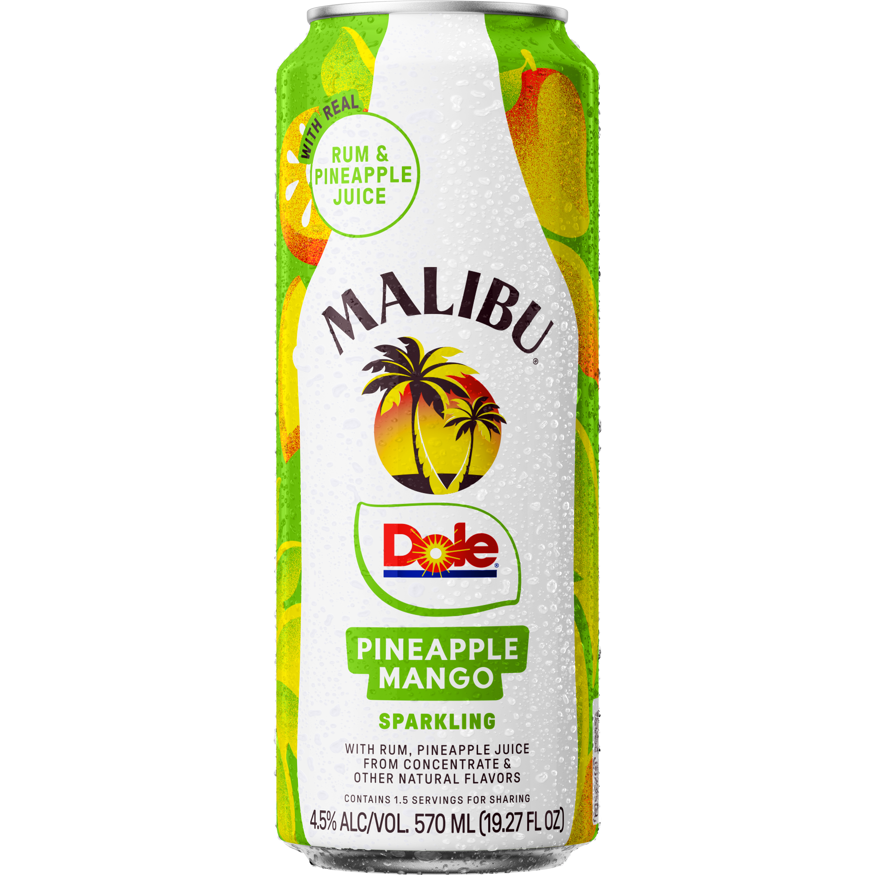 Dole with Real Rum & Pineapple Mango Juice