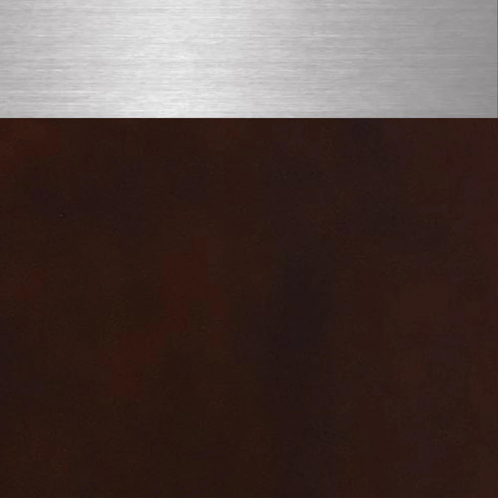 Espresso with Brushed Chrome Trim