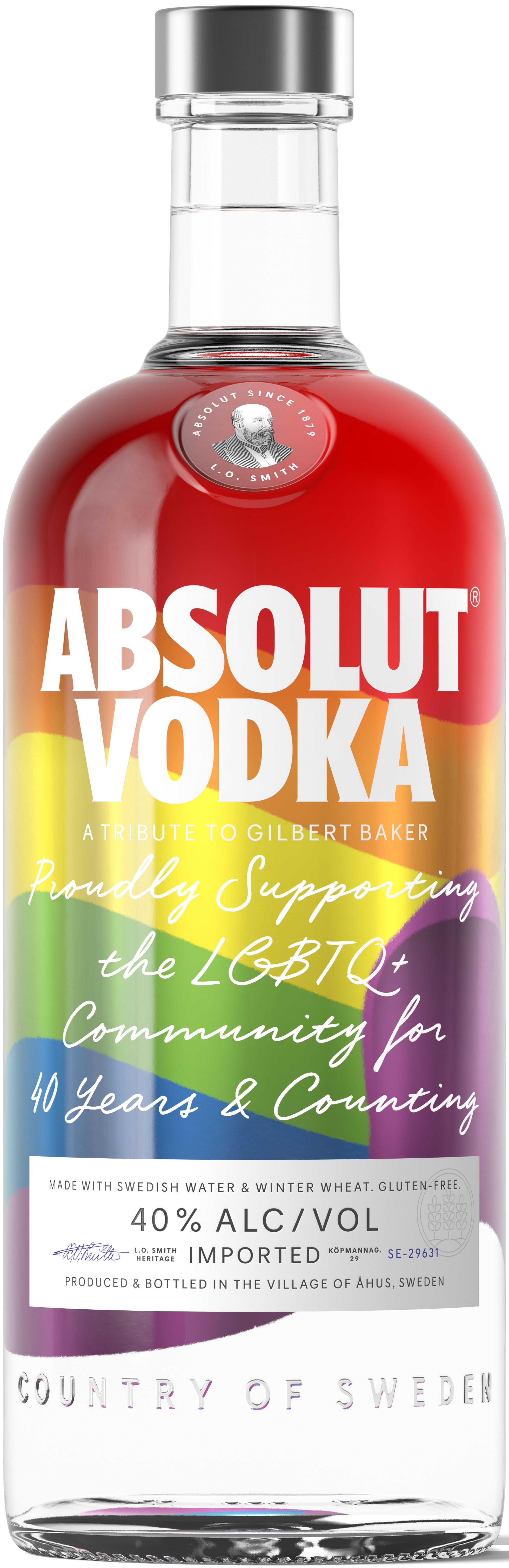 Original Vodka Rainbow Bottle Edition