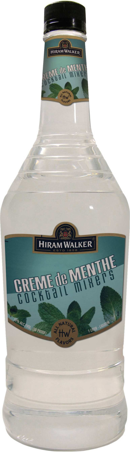 Creme de Menthe White Flavored Cocktail Mixer
