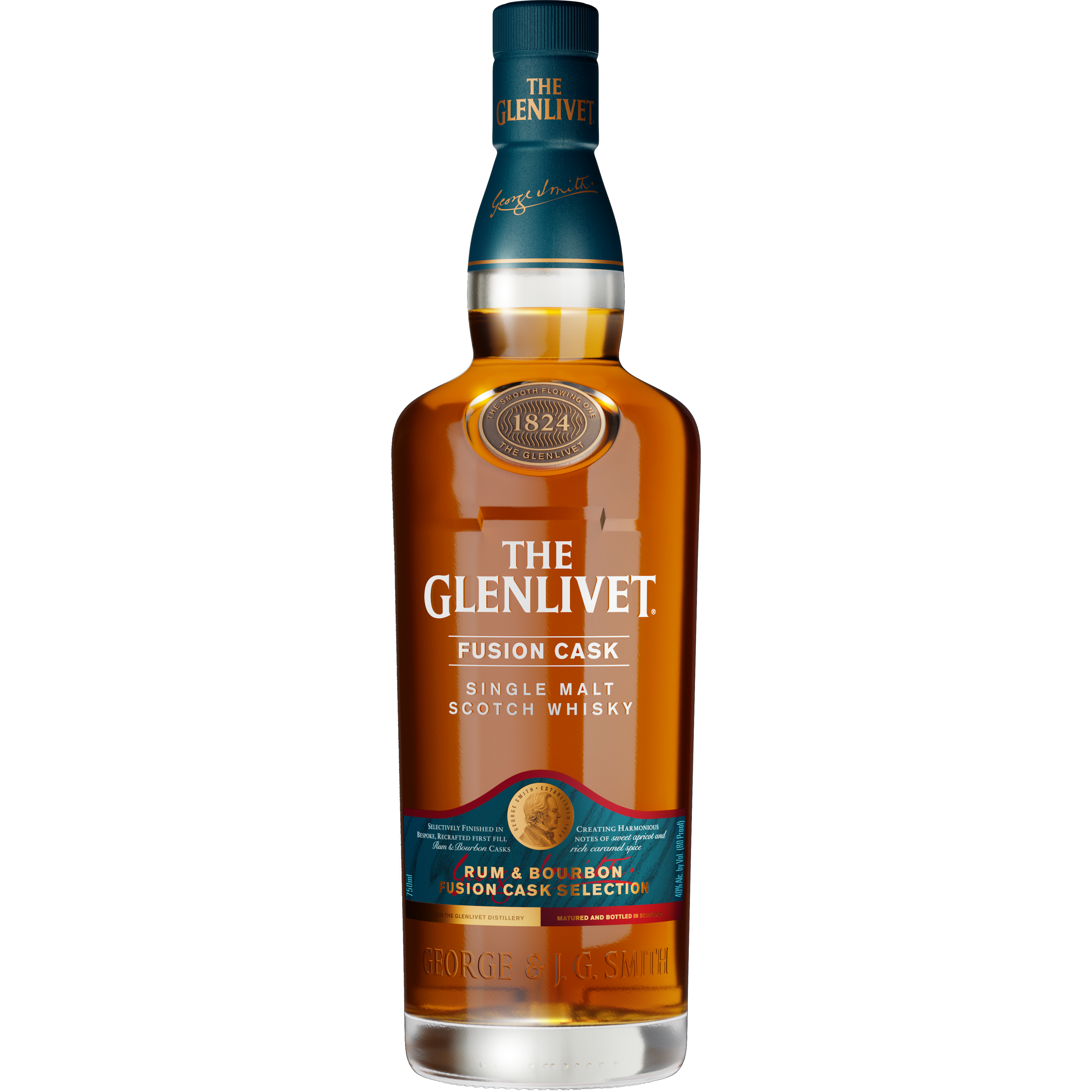 Rum and Bourbon Fusion Cask Single Malt Scotch Whisky