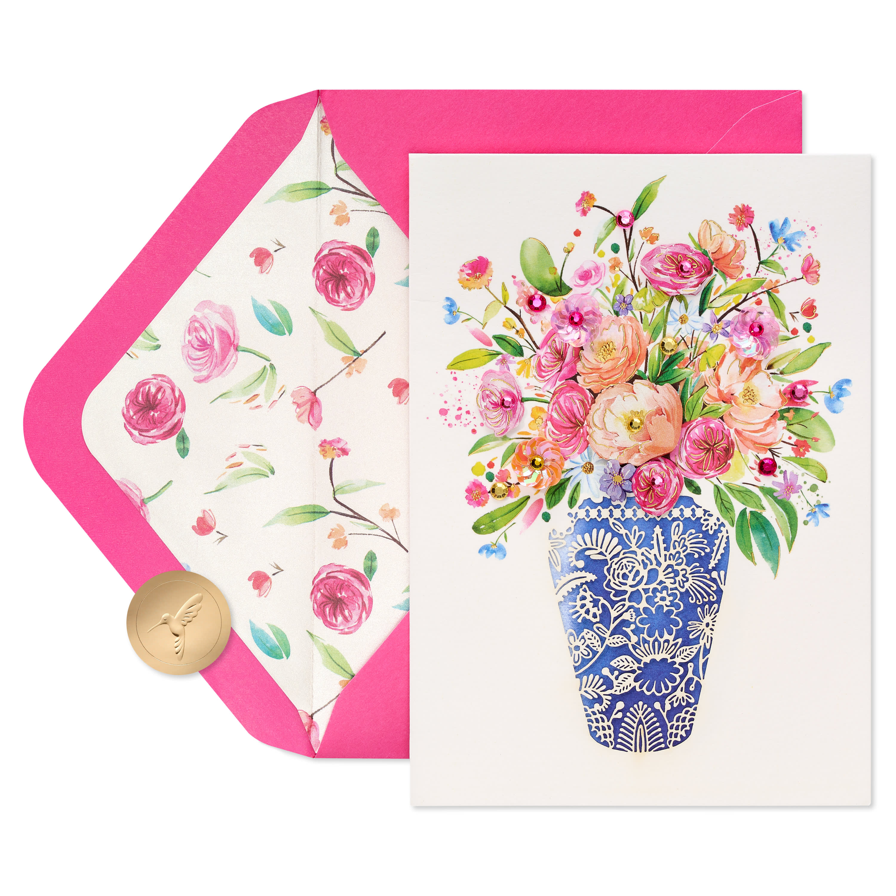 American Greetings Mother's Day Card For Daughter Purple Floral - View #9