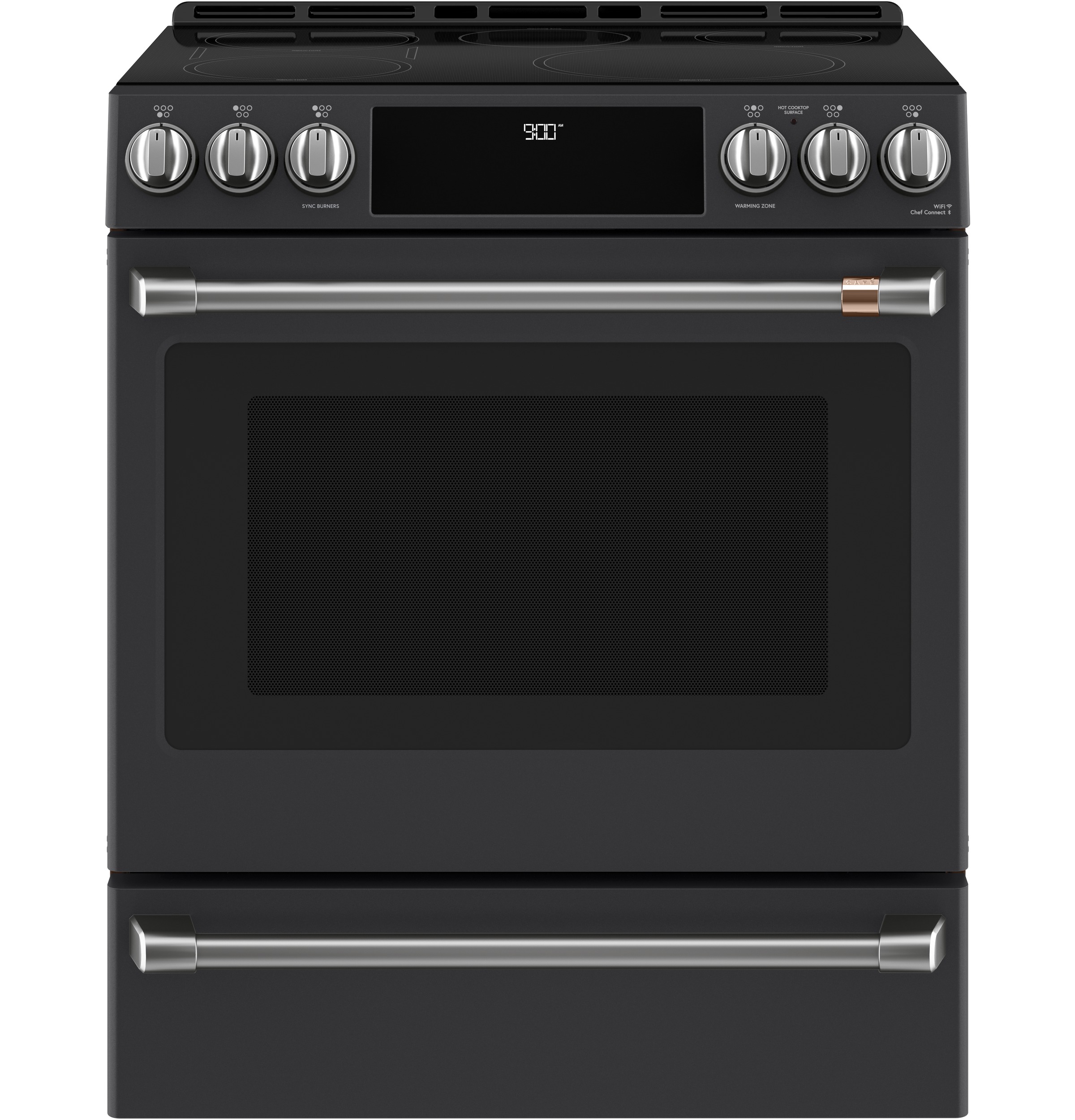 Front Cntrl — Induction — Knobs,Hndls — Brushed Stainless — Not Connectable view 2