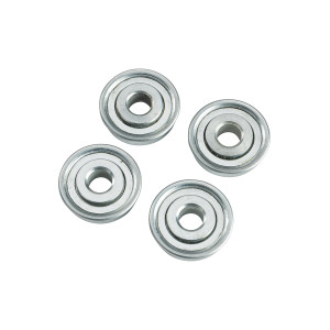 Flanged Bearing, 7/16 Inch ID x 1-3/8 OD, 4 Pack