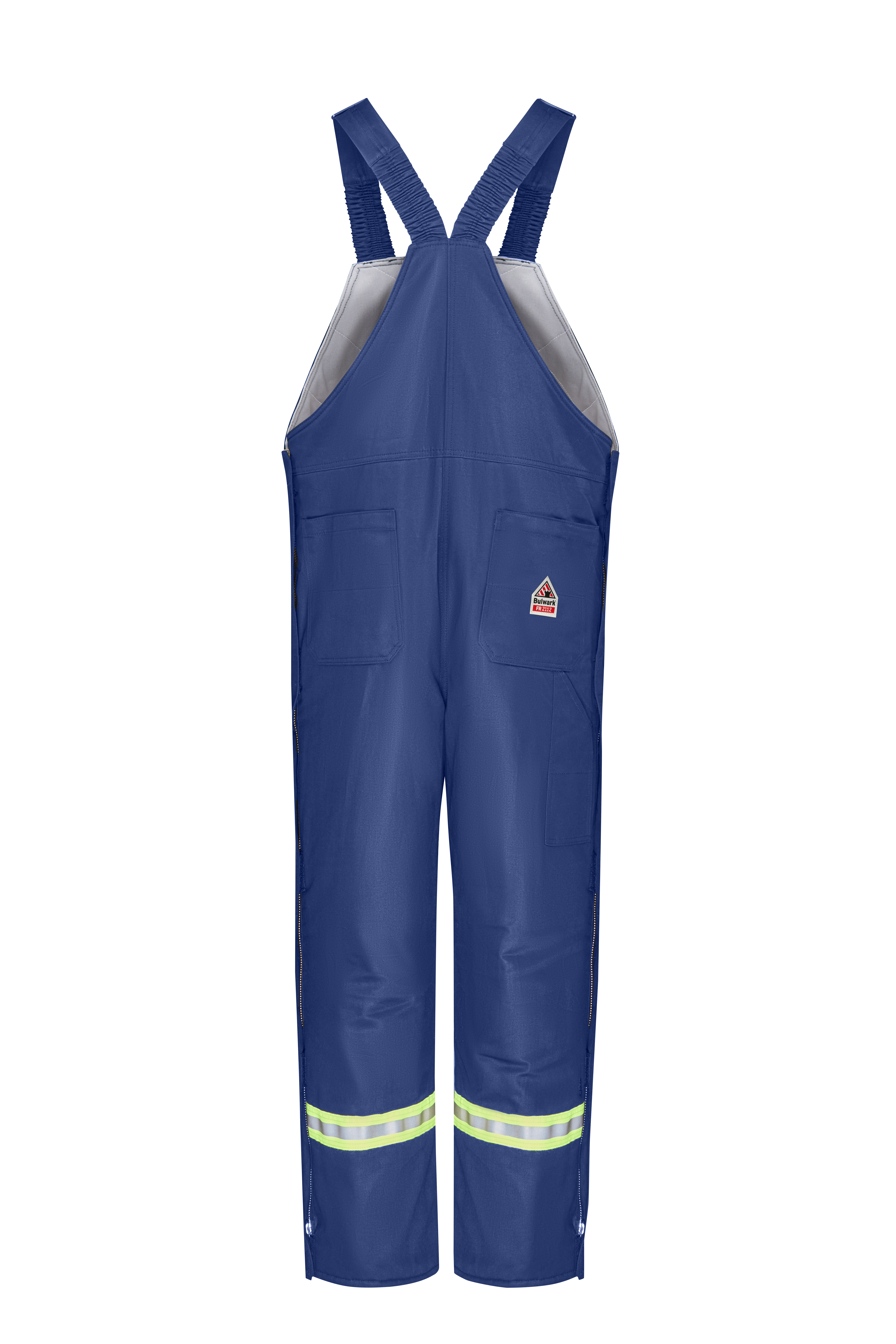 Picture of Bulwark® BLCT Men's Midweight Excel FR Deluxe Insulated Bib Overall with Reflective Trim