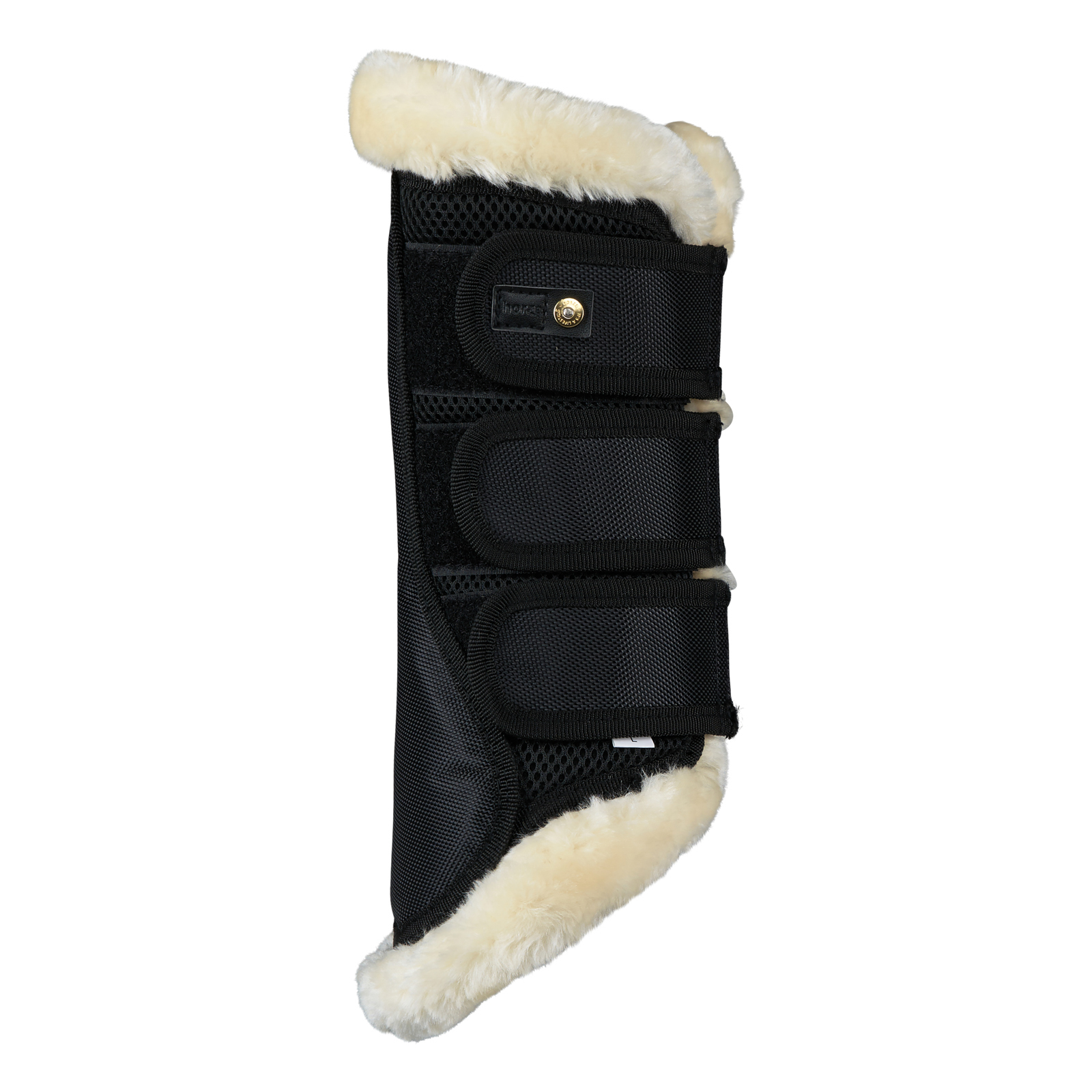 Horze Lincoln Faux Fur Brushing Boots