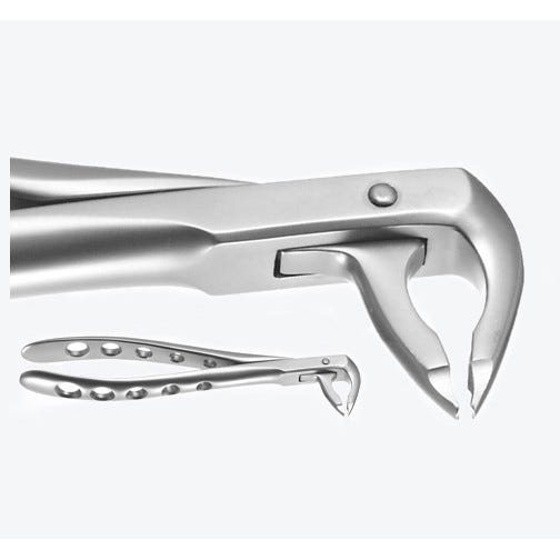 X-TRAC® Atraumatic Extraction Forceps, Lower Anterior with Notched Beaks