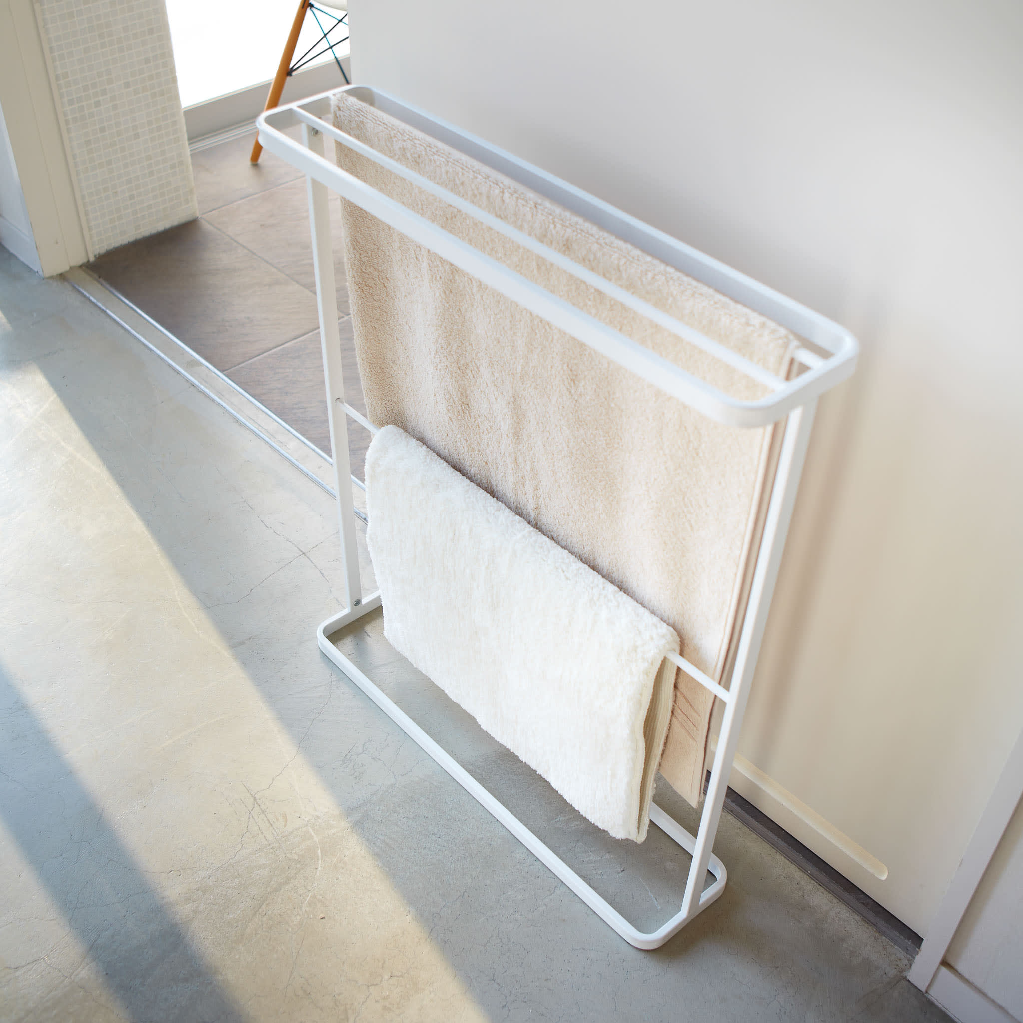 Bath Towel Hanger : Multi-Functional