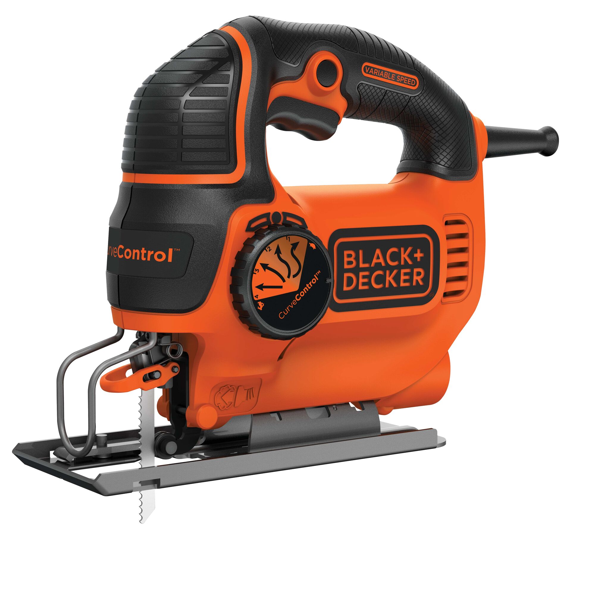Profile of black and decker jig saw smart select 5 amperes.