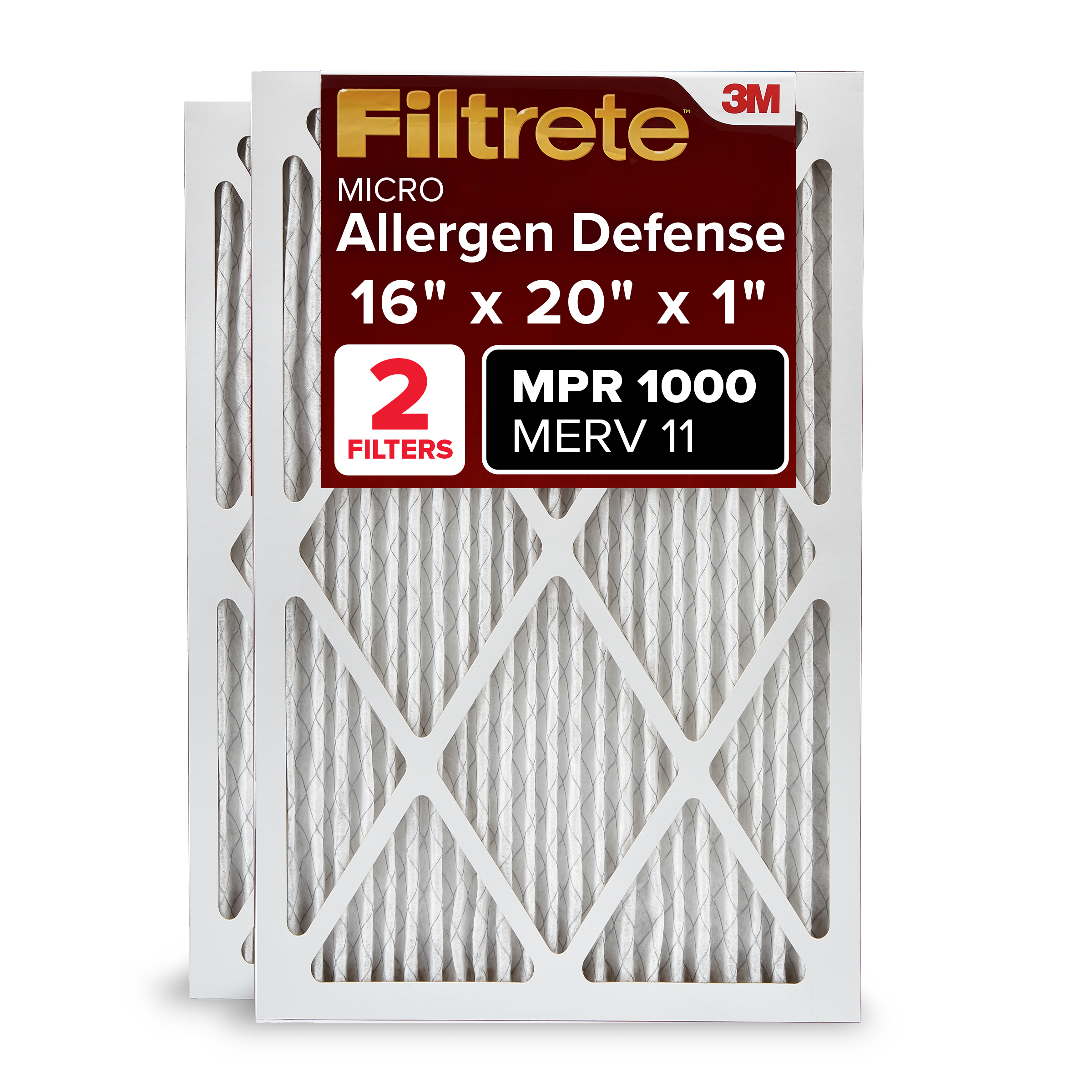 SKU 7100212118 | Filtrete™ Allergen Defense Filter AD00-2PK-1E