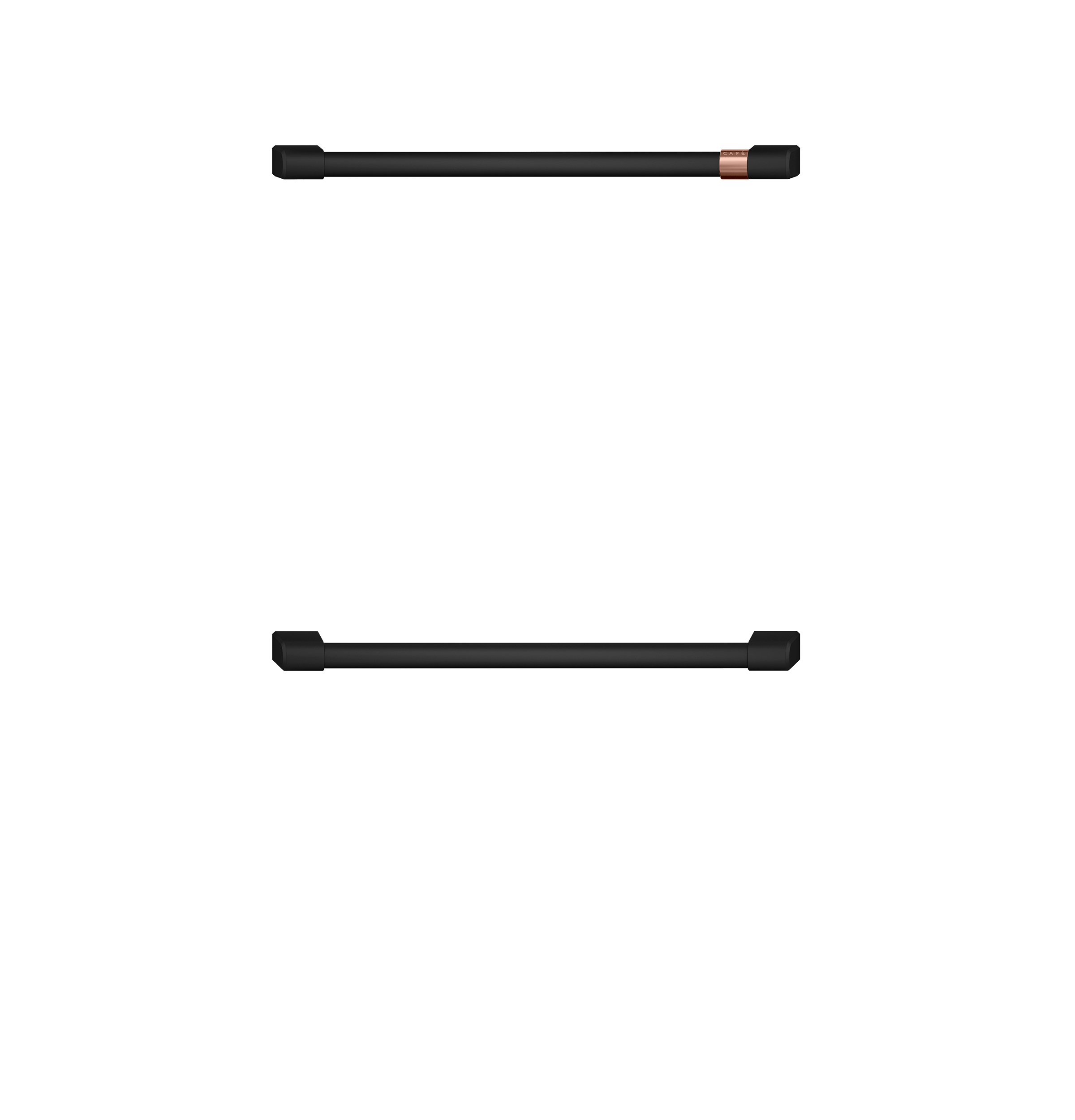 27" Width Hndl Kit for Dbl Wall Ovens Flat Black For use w/ Wall Ovens — Not Connectable