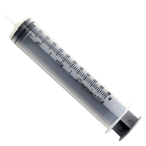 Syringe Luer Tip 60cc - 20/Box