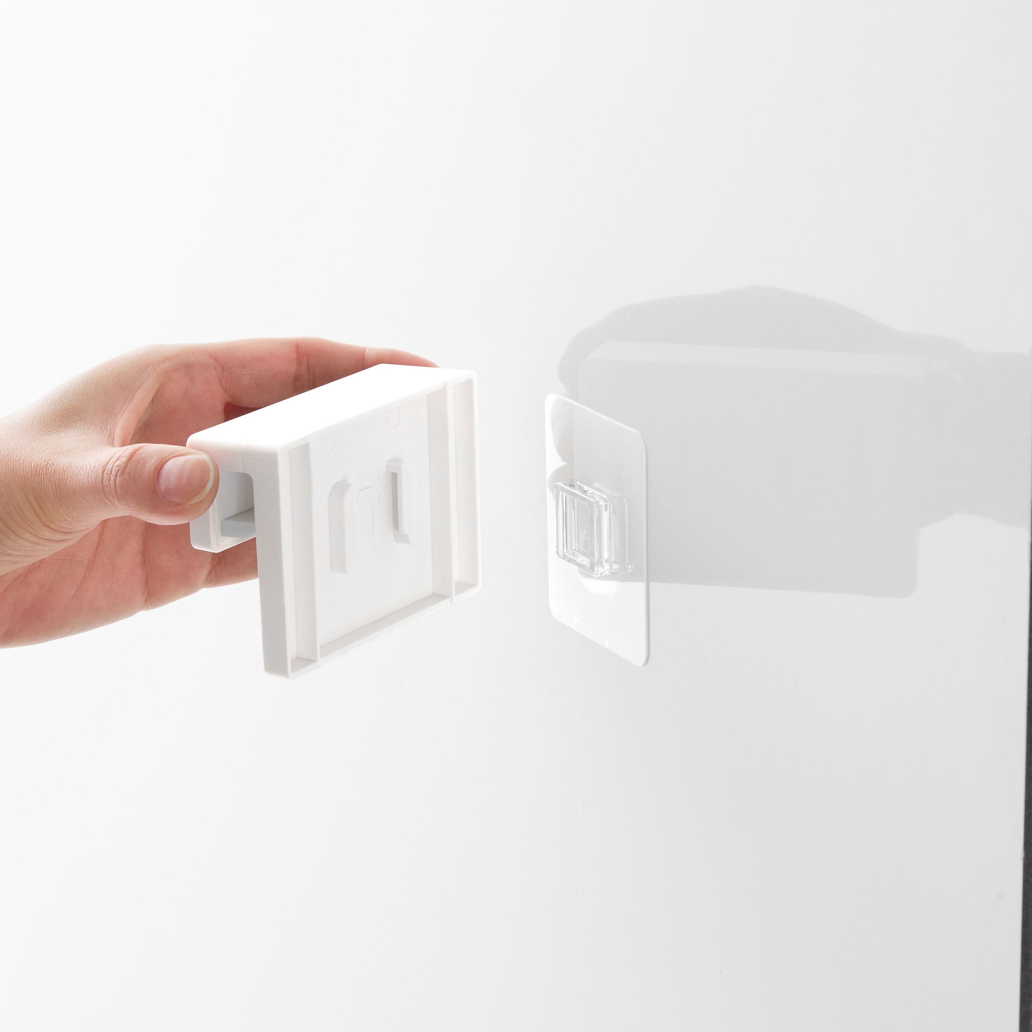 Film Hook Wide Toothbrush & Toothpaste Holder : Easy Film Hook Installation