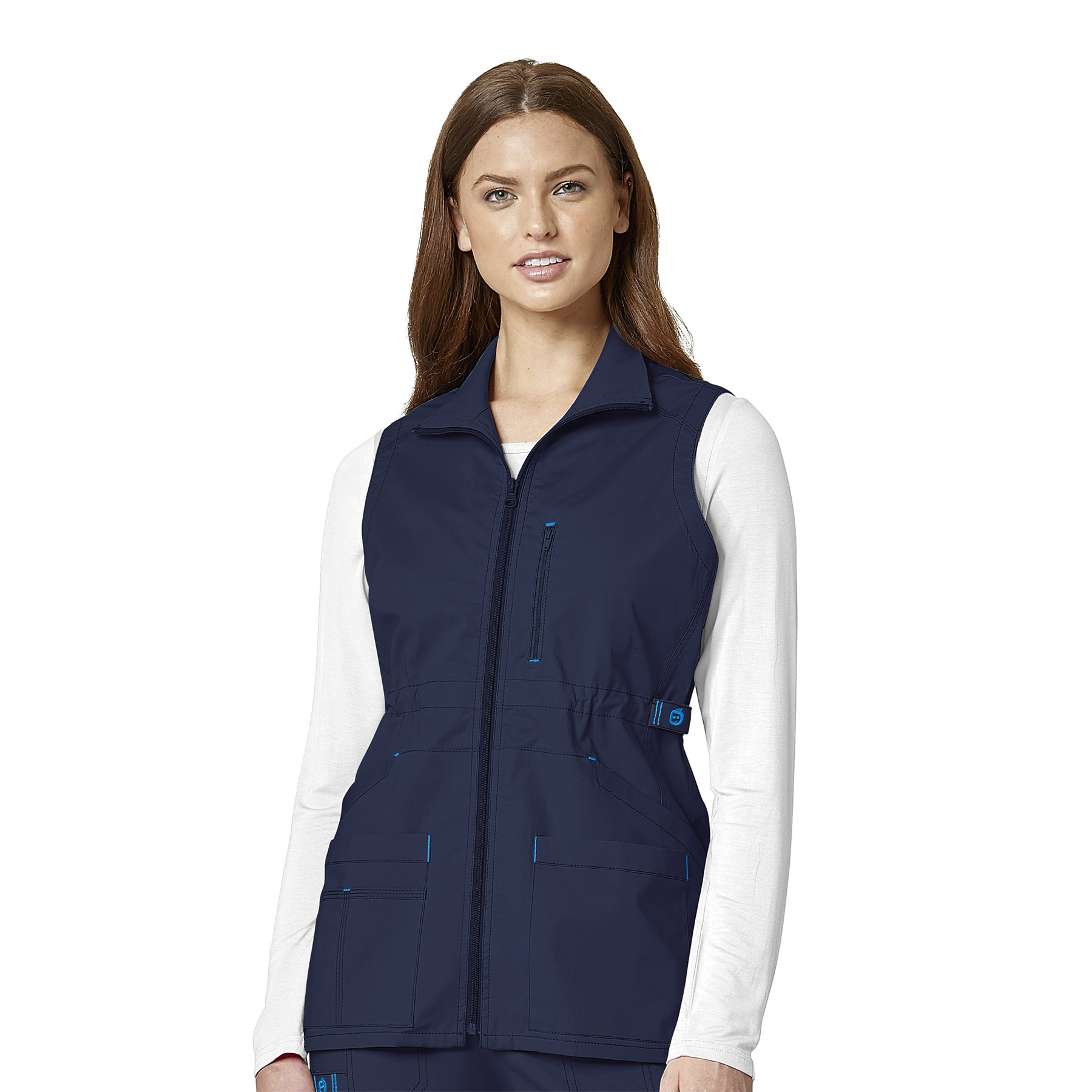 Wink WonderFLEX Women&#8216;s Utility Zip Fashion Vest-