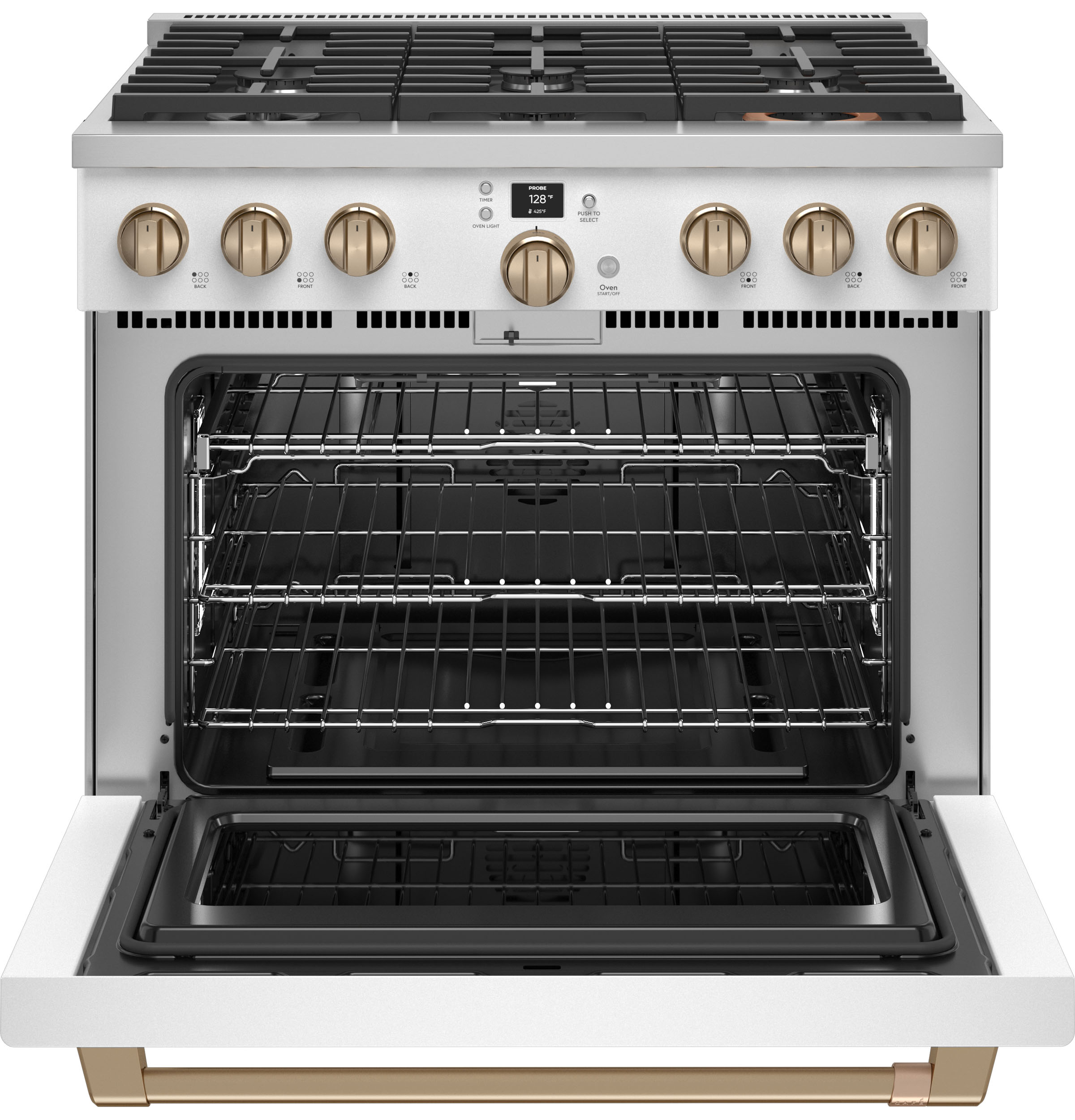 36" Width — 6 Burners — Gas — Conv — ADA Compliant — Connectable via built-in WiFi view 2