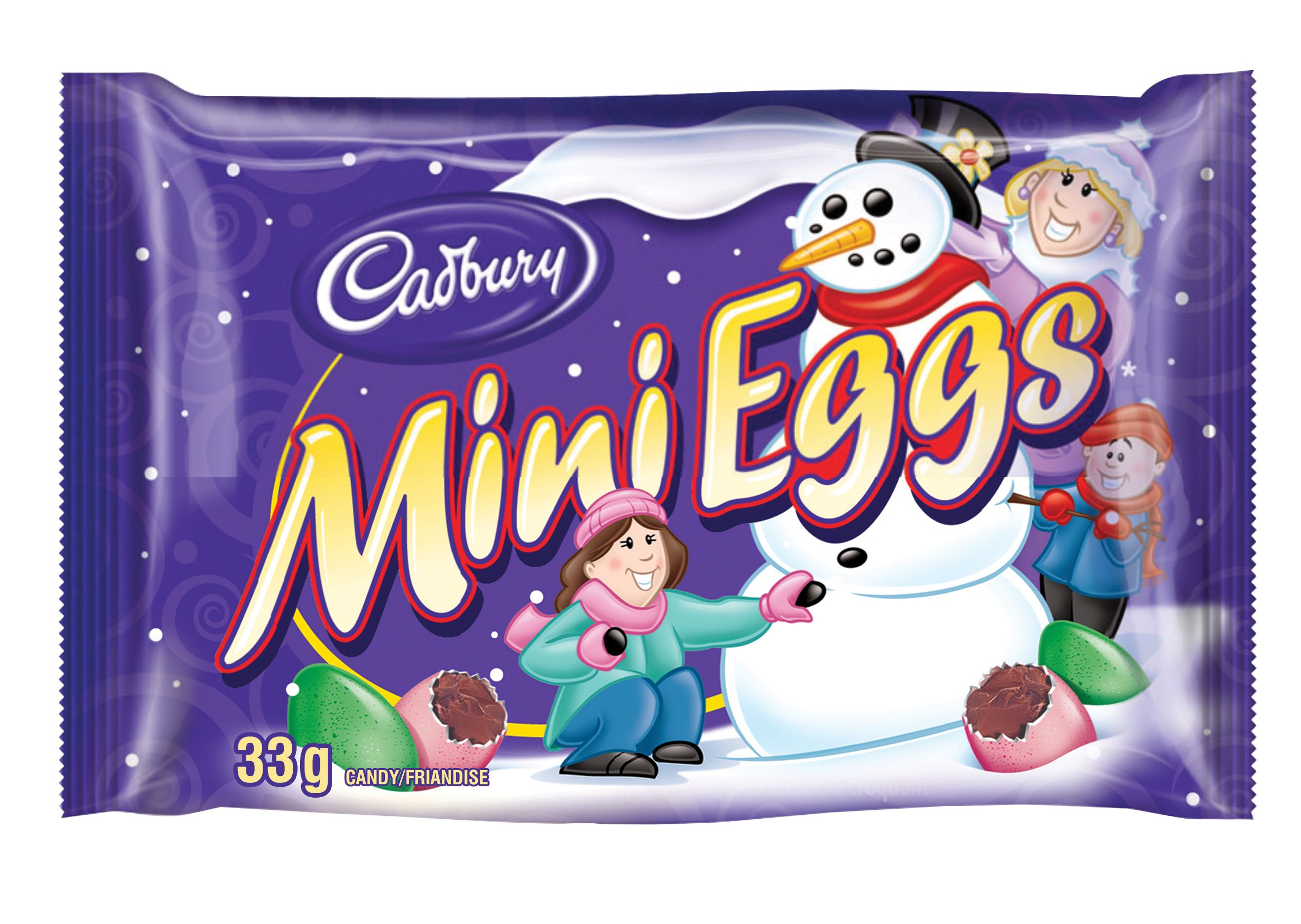 Cadbury Mini Eggs Candy for Christmas (33 g)