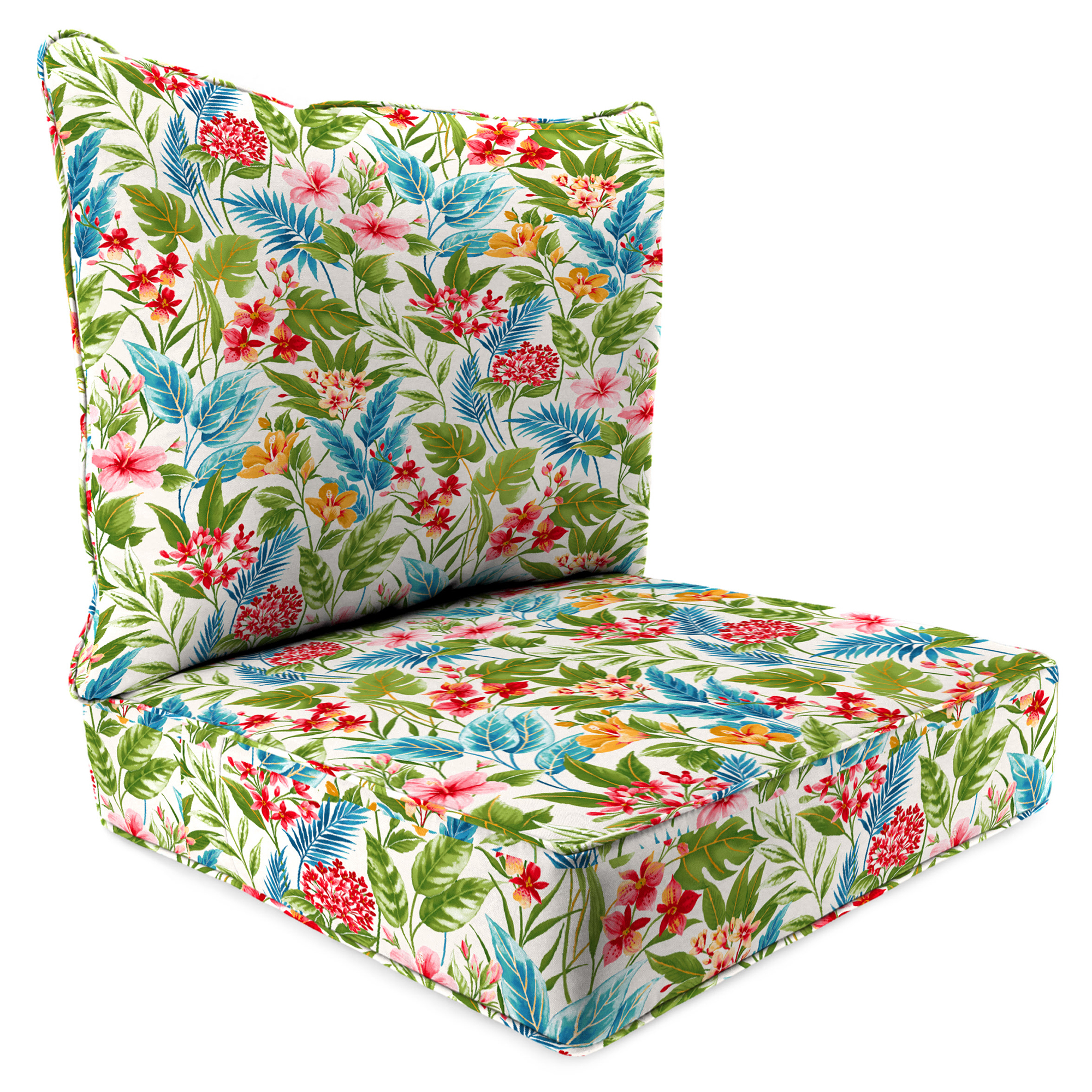 24" x 47" Outdoor Deep Seat Chair Cushion with Welt - Picture 3 of 8