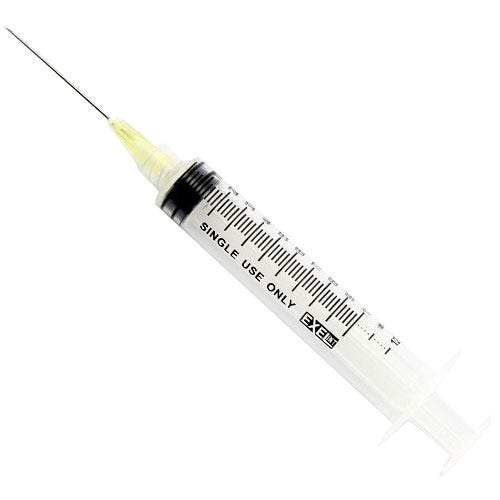 Syringe w/Needle 10-12cc 20ga x 1 1/2" - 100/Box