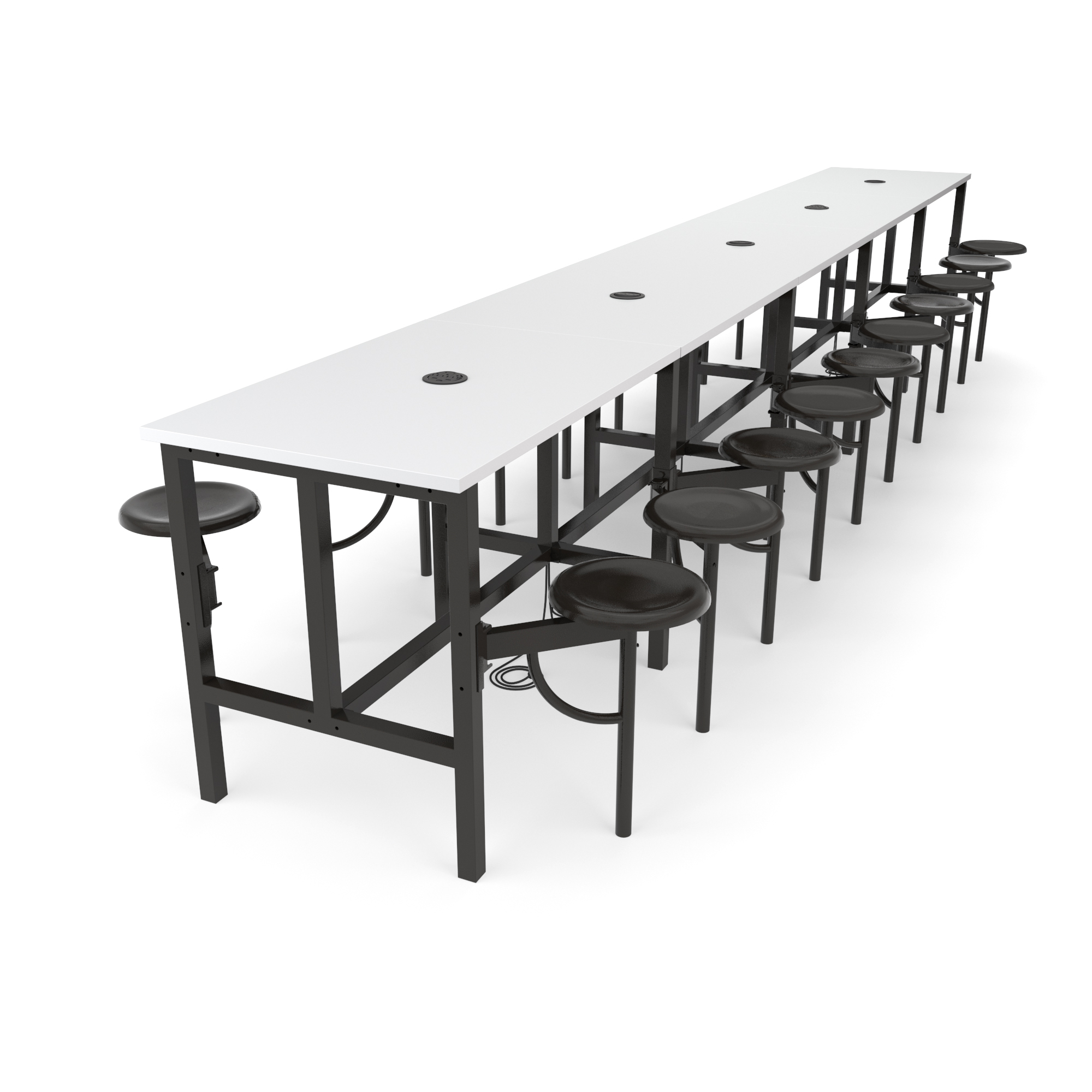 Standing Height 20 Seat Table | Millennium Seating