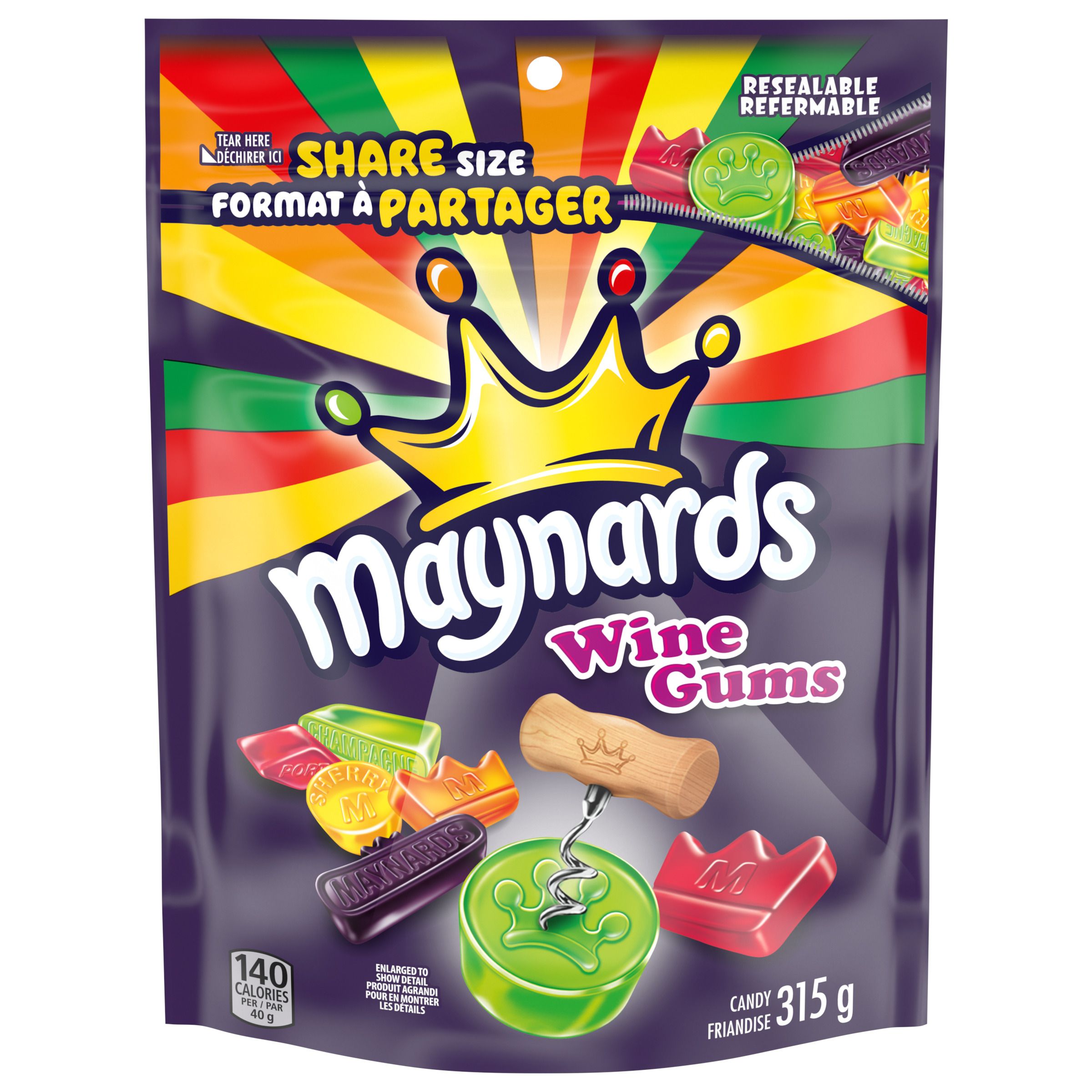 Maynards Wine Gums Candy, 315g-1