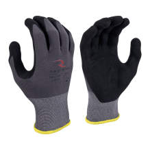 Radians RWG13B Nylon Shell with Micro Foam Nitrile Palm Dip