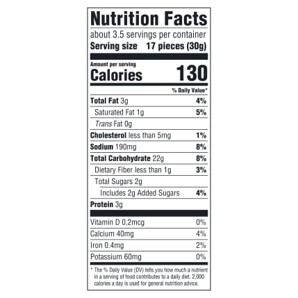 Nutrition Facts