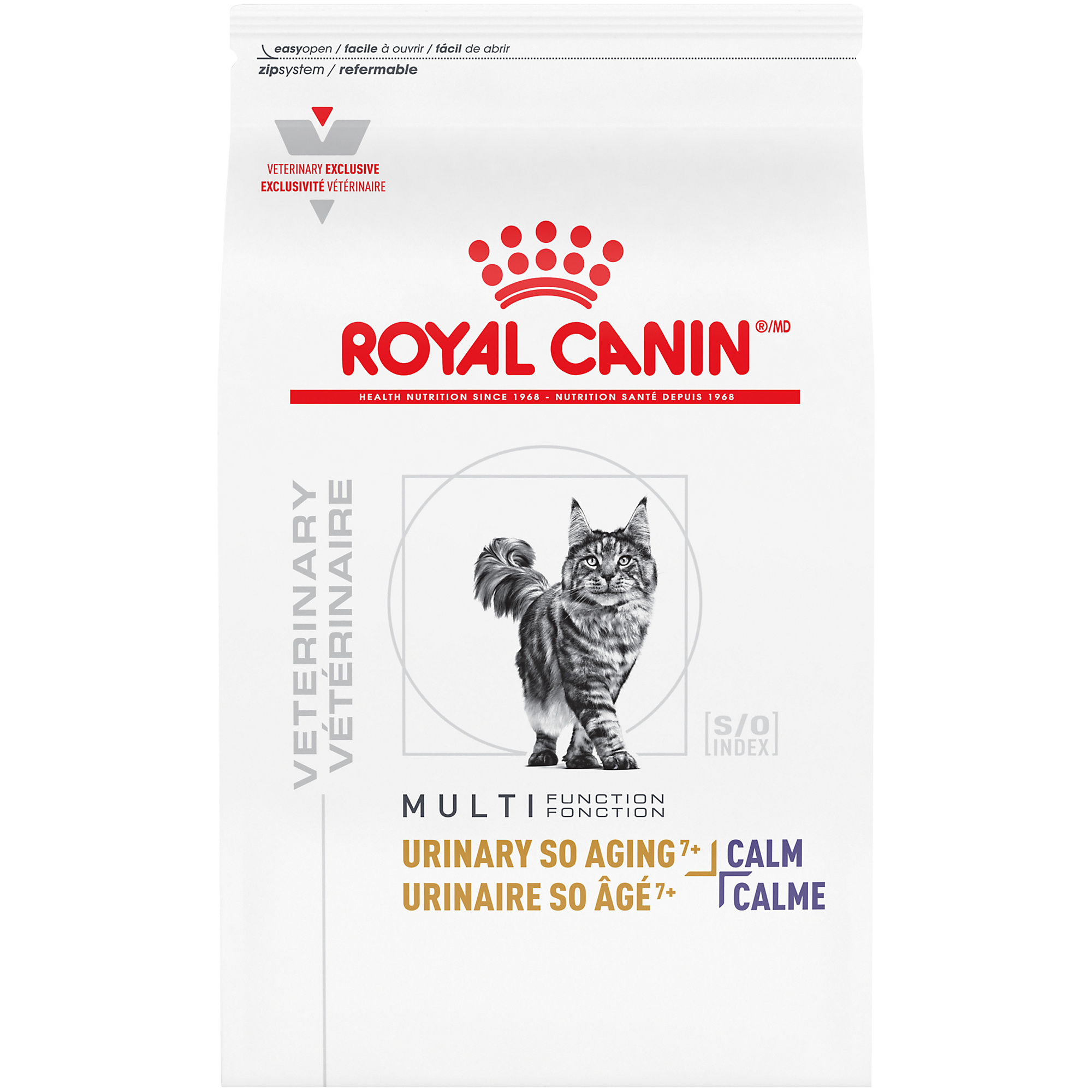 Urinary SO Aging 7+ + Calm Dry Cat Food Royal Canin