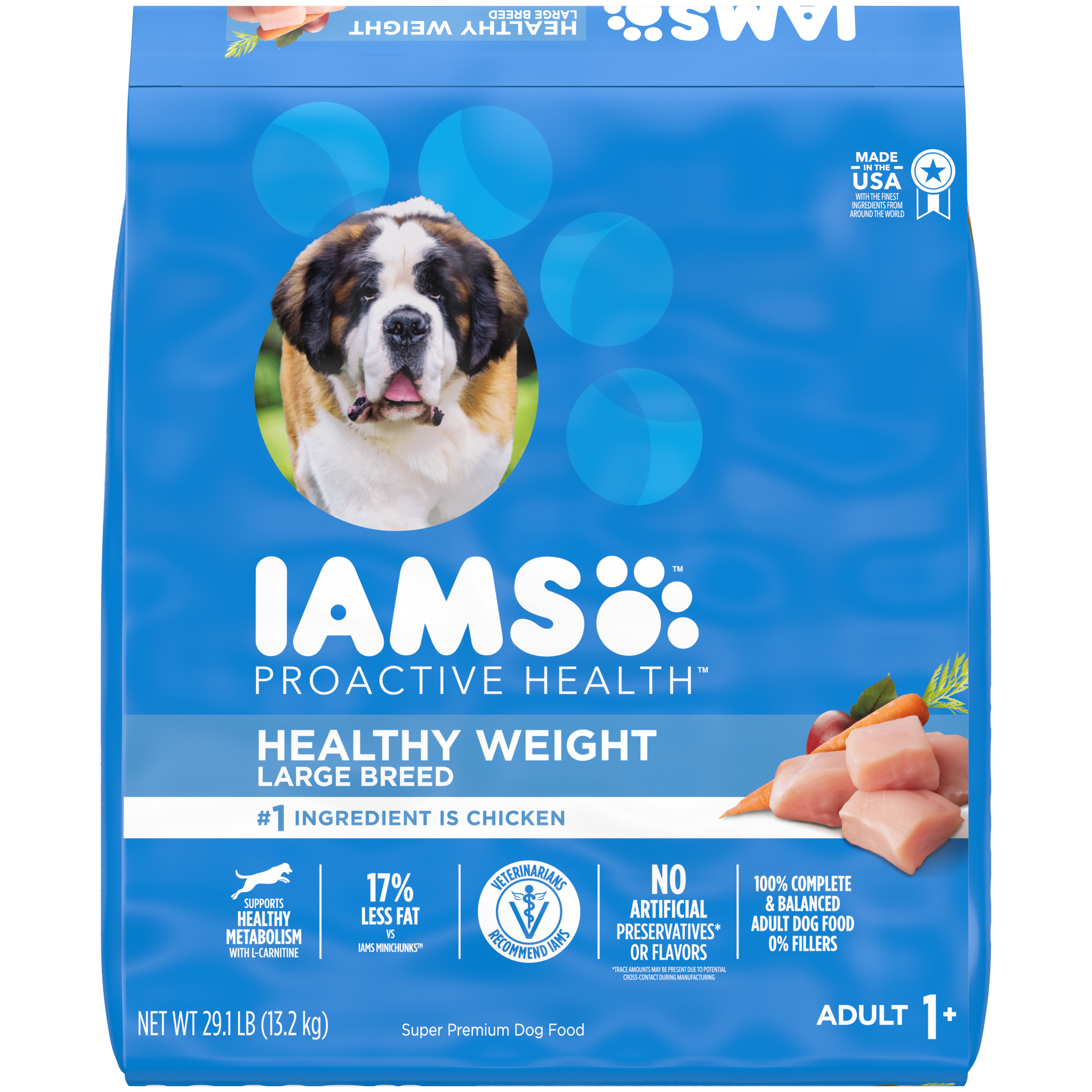 29.1 Lb Iams Large Breed Weight Management - Health/First Aid