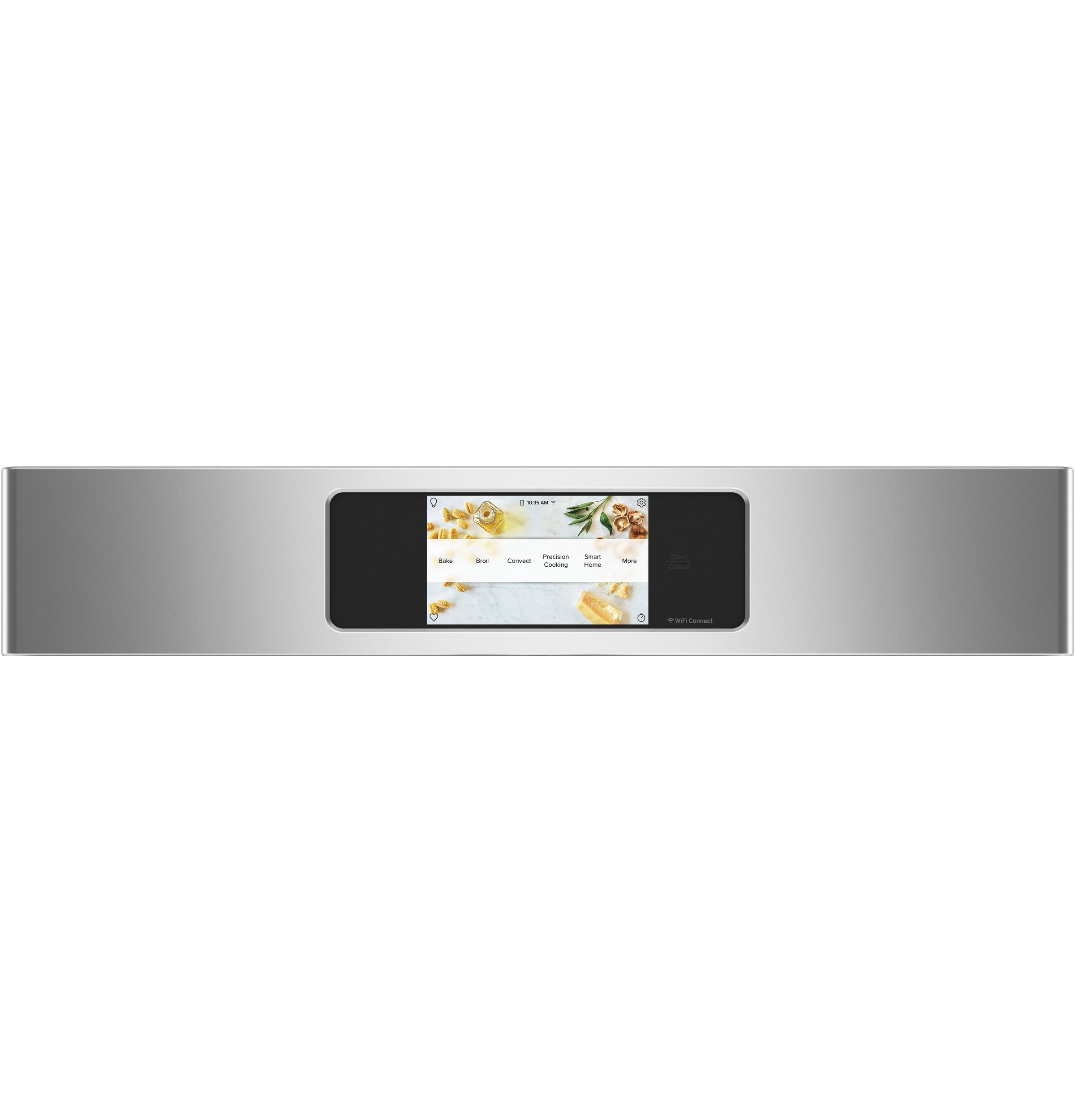 30" Width — Sgl Elec French-Dr — Slf & Stm Cln — Conv Oven — 7" Full-Clr Tch LCD Scrn — 2x Roller Rck, Meat Prb — Prec Ckg, Hot-Air Fry — ADA Compliant — Connectable via built-in WiFi — Est Drop Date = JUN-26 view 4