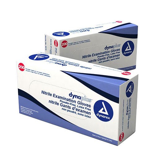 DynaPlus™ Nitrile Exam Glove Medium  -200/Box