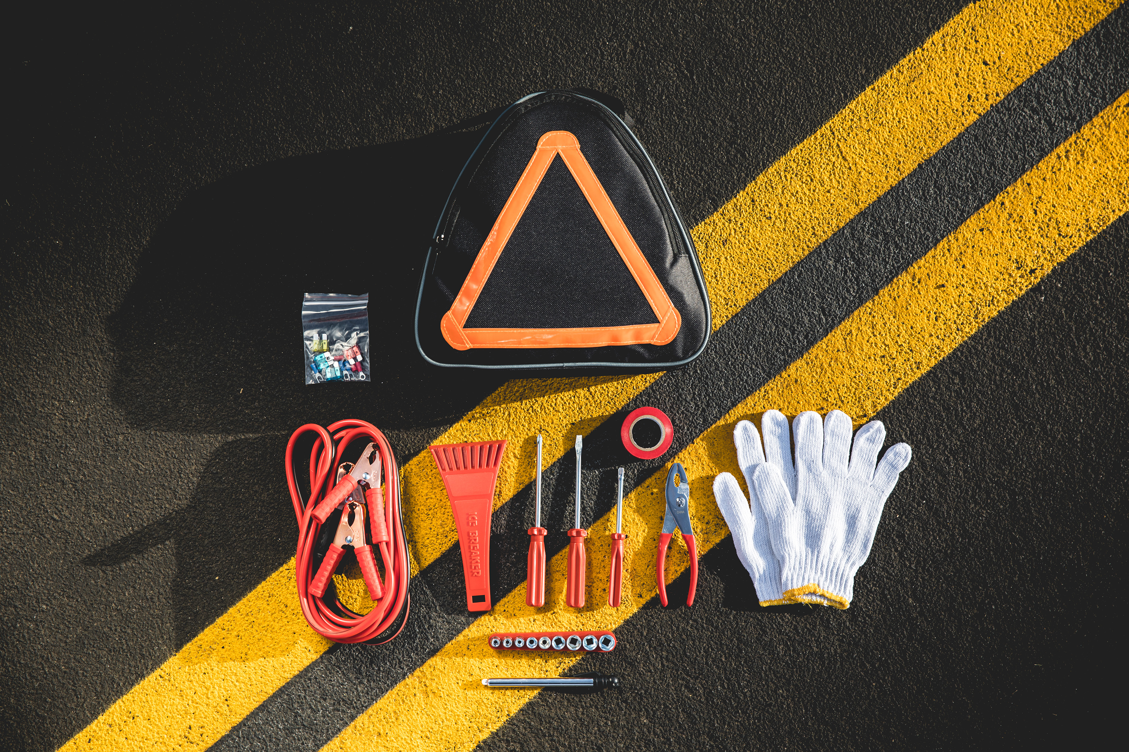 Pittsburgh Pirates - Roadside Emergency Car Kit