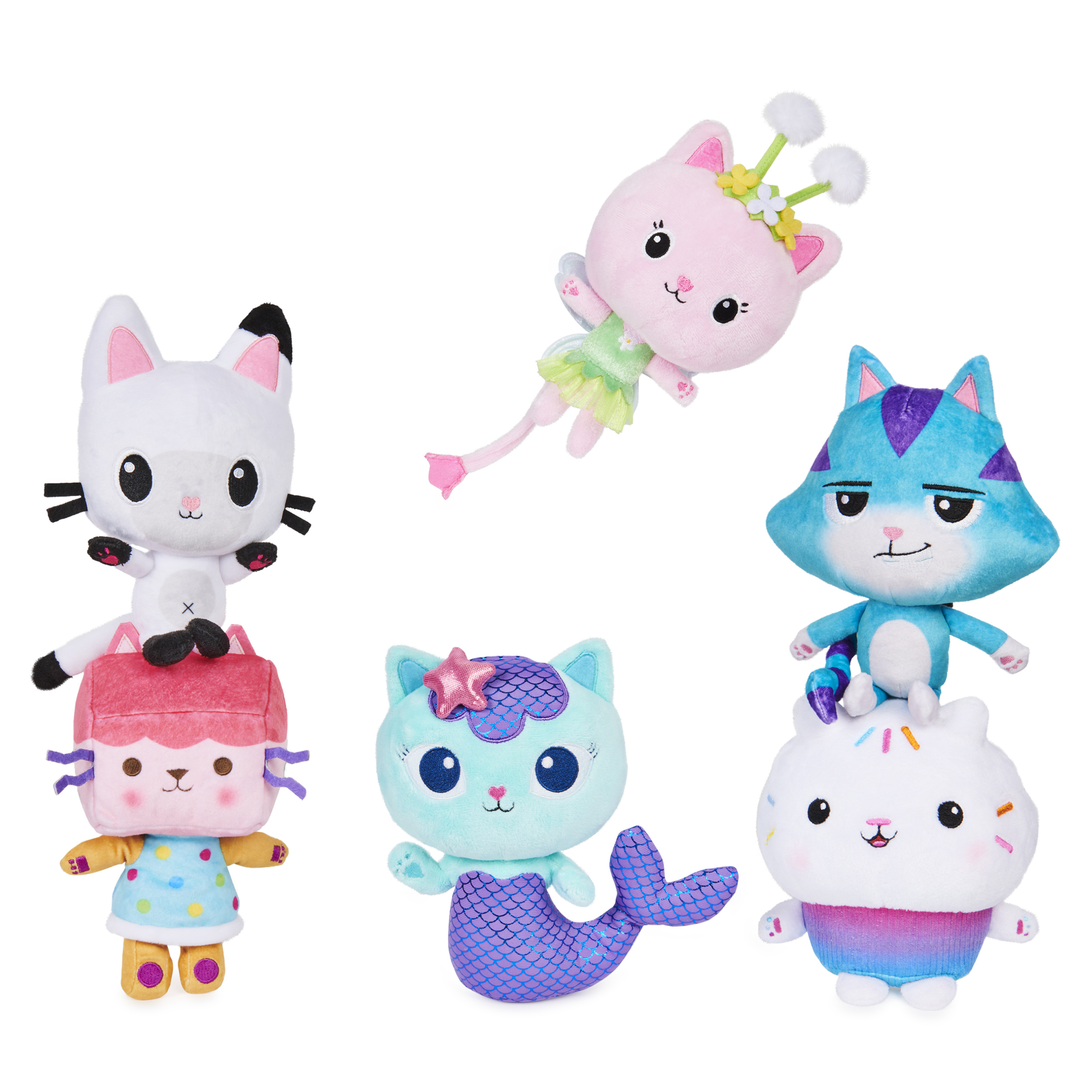 Gabby’s Dollhouse, 10inch Daniel James “DJ” Catnip Purrific Plush Toy, Kids Toys for Ages 3 and up