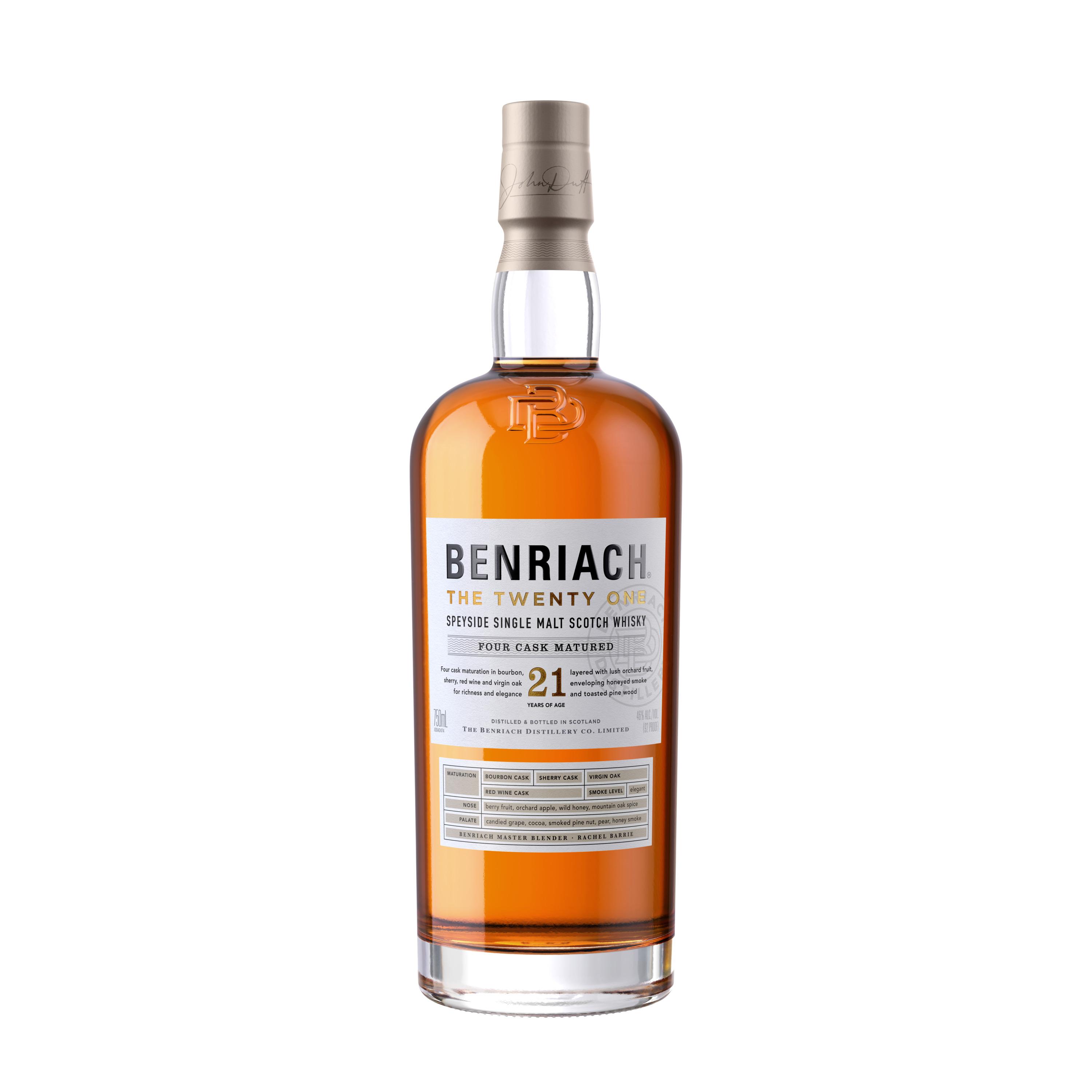 BENRIACH THE TWENTY ONE SINGLE MALT WHISKEY