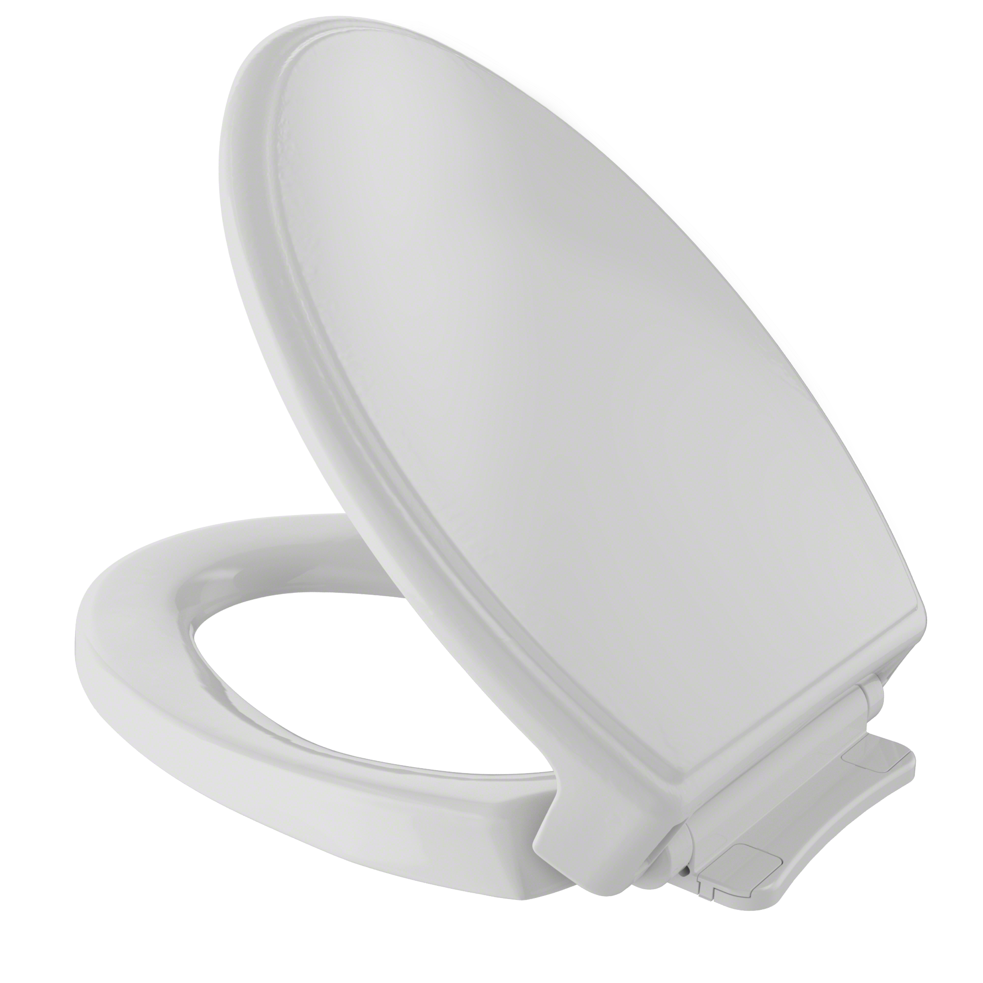 TOTO Traditional SoftClose Non Slamming, Slow Close Elongated Toilet Seat and Lid, Colonial White, Plastic, SS154#11