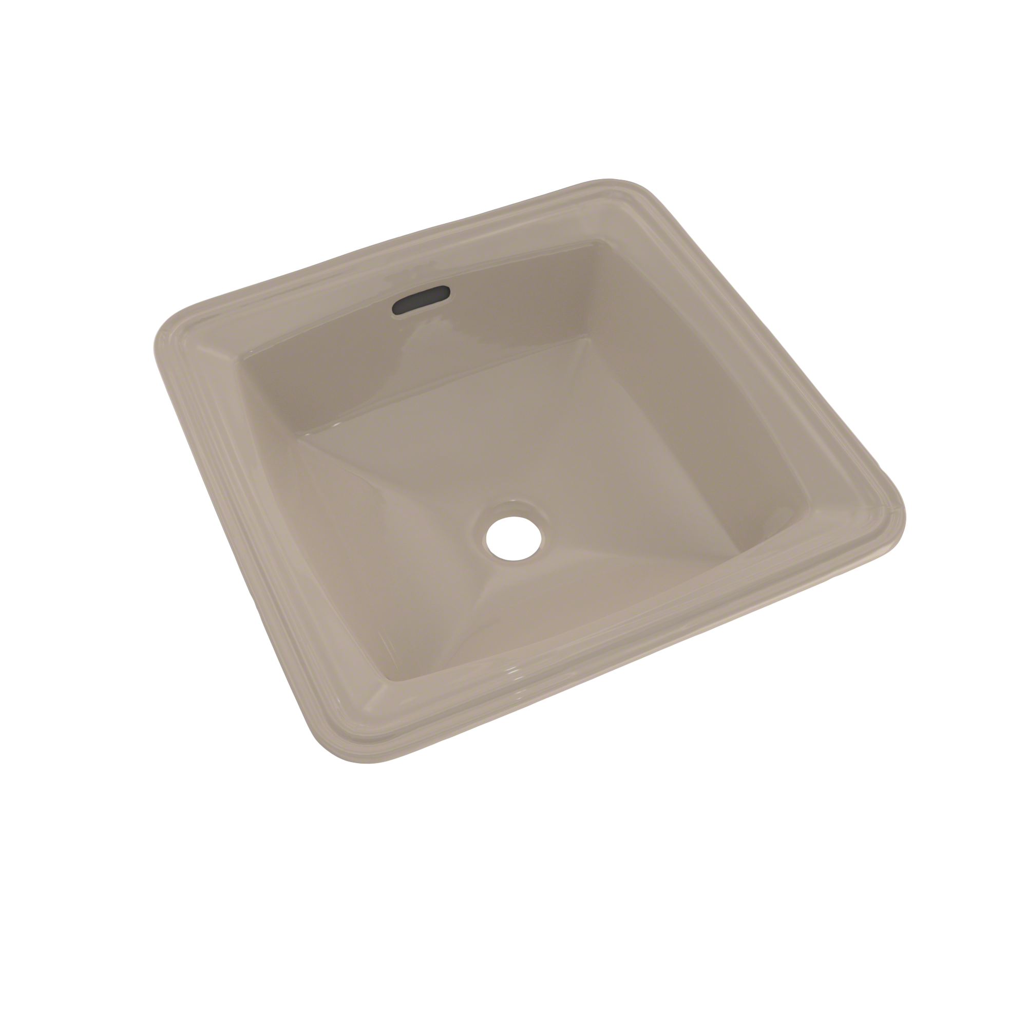 TOTO Connelly Square Undermount Bathroom Sink with CEFIONTECT, Bone, Vitreous China, LT491G#03