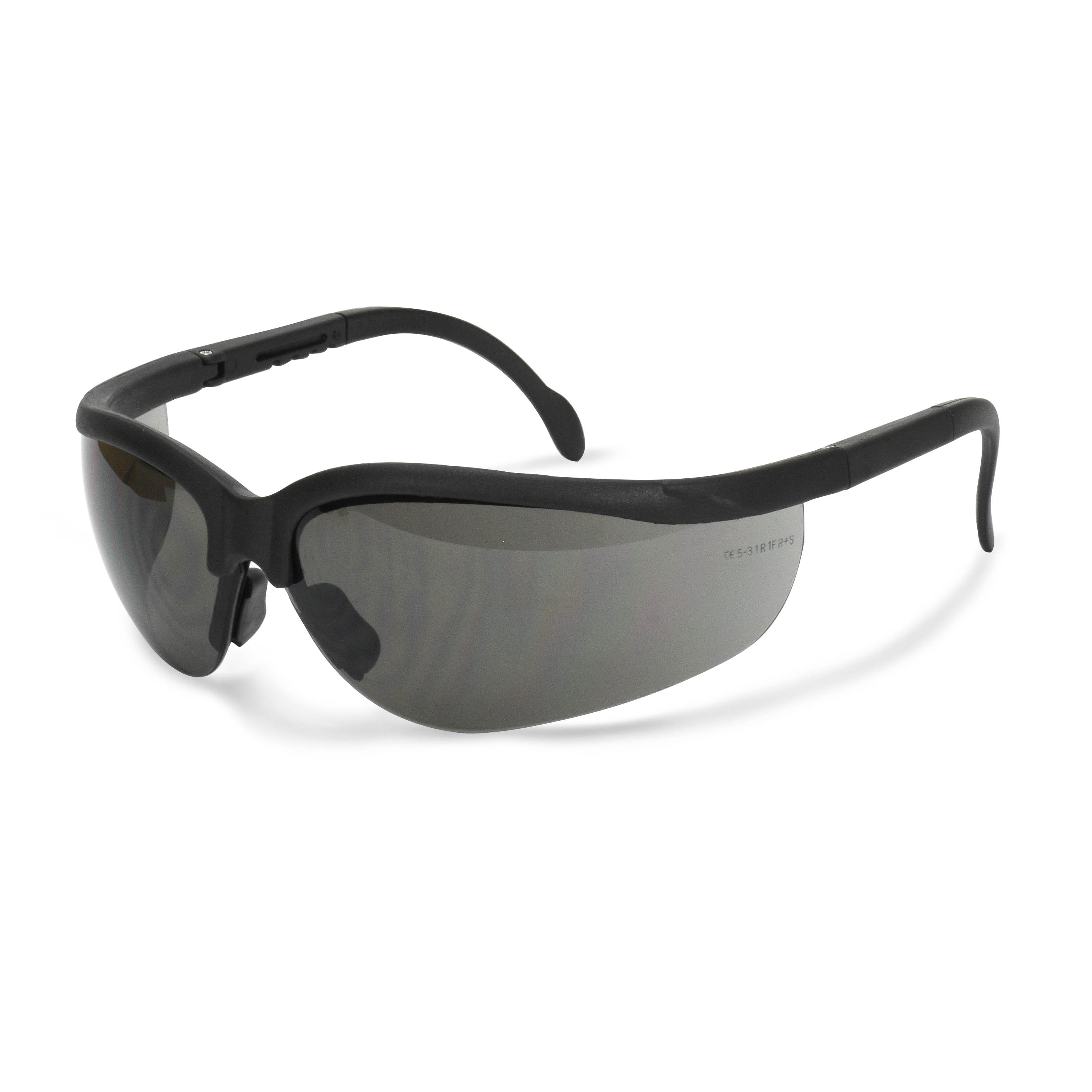 Journey Safety Eyewear - Black Frame - Smoke Lens