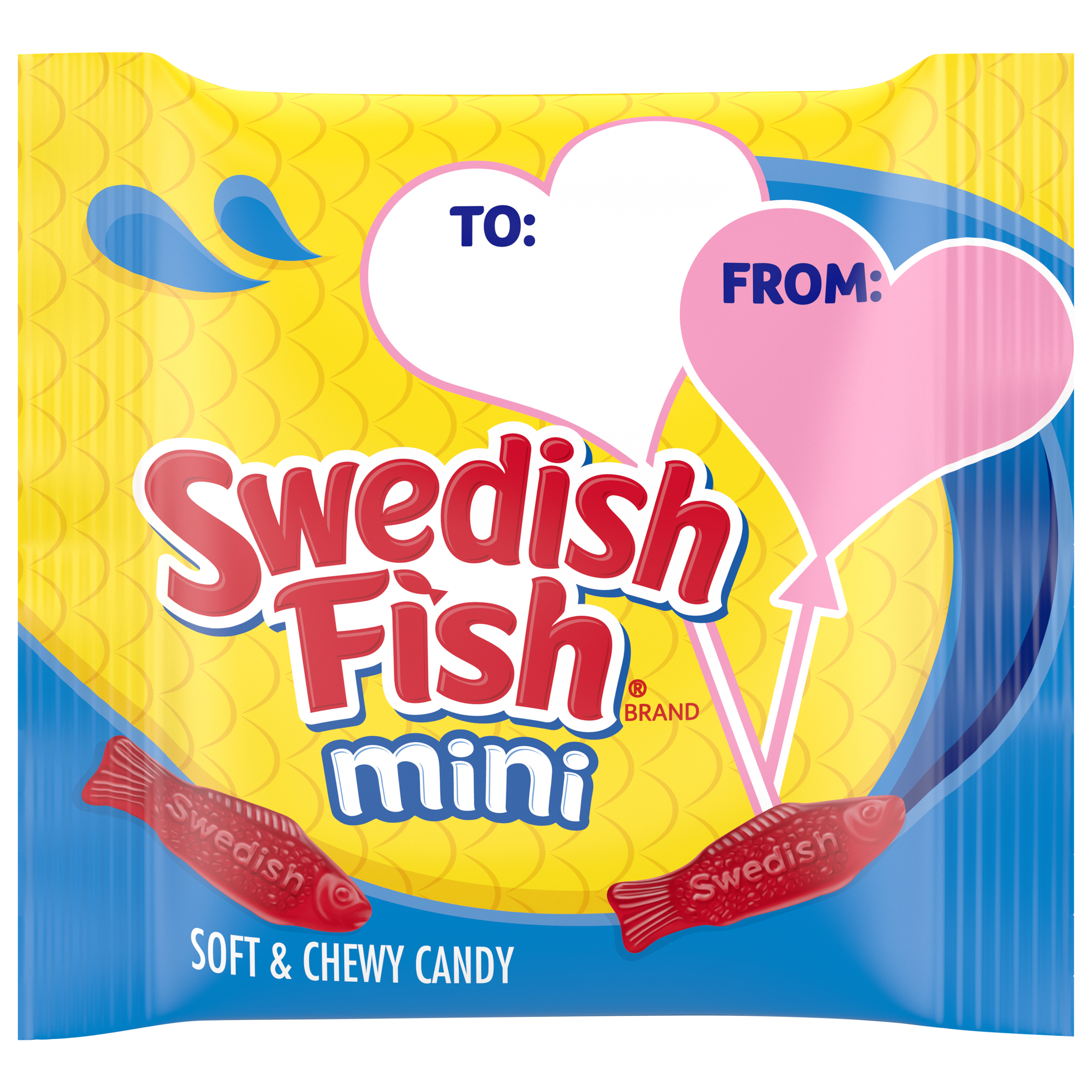 SWEDISH FISH Mini Soft & Chewy Valentines Day Candy, 25 Snack Packs-thumbnail-1