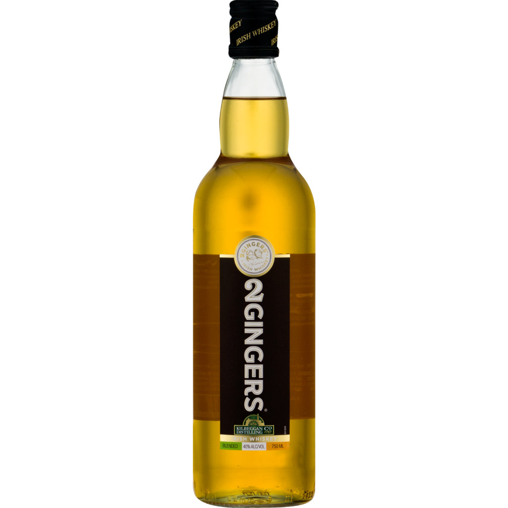 2 GINGERS® BLENDED IRISH WHISKEY