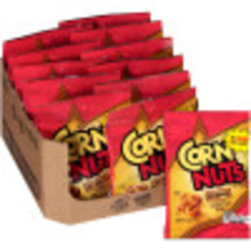  CORNNUTS BBQ Crunchy Corn Kernels, 4 oz. Bag (Pack of 12) 