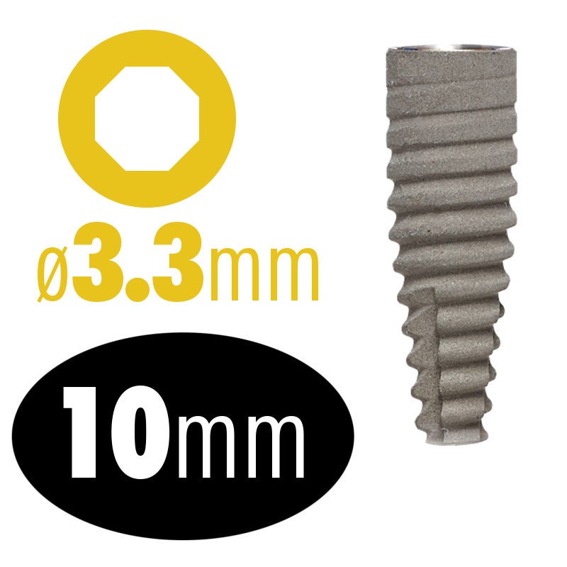 infinity Octagon BL Taper 3.3 x 10mm