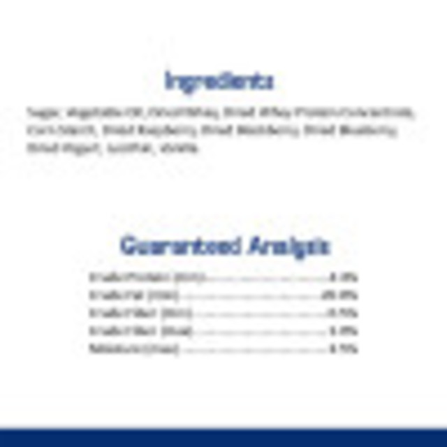 Nutrition-Image showing Drops with Wild Berry
