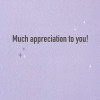 Thanks Thank You Greeting Card image