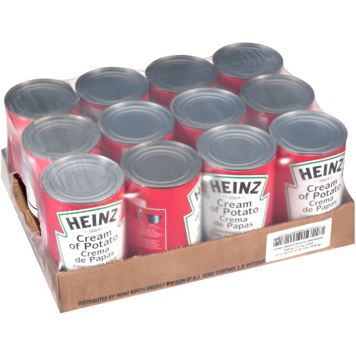  HEINZ Cream of Potato Soup, 50 oz. Can, (Pack of 12) 