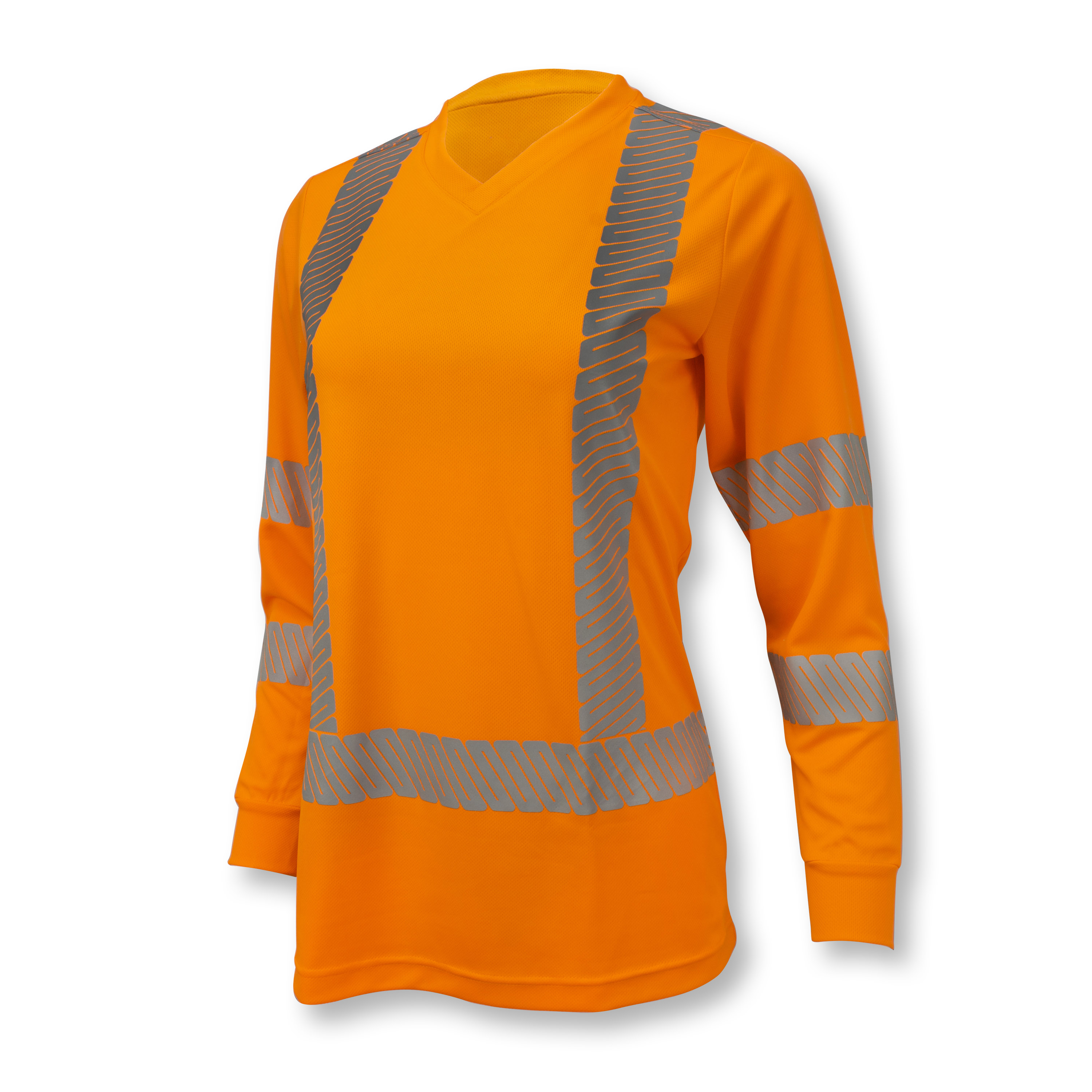 Picture of Radians ST21W Class 3 High Visibility Women's Long Sleeve T-Shirt with Max-Dri™