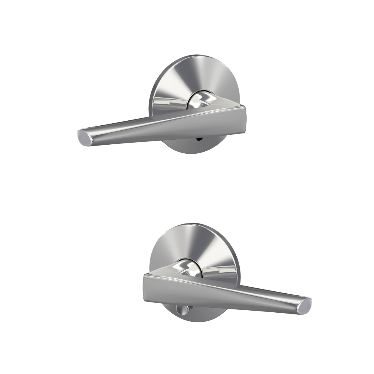 Custom Eller Lever Combined Interior Hall-Closet and Bed-Bath Lock
