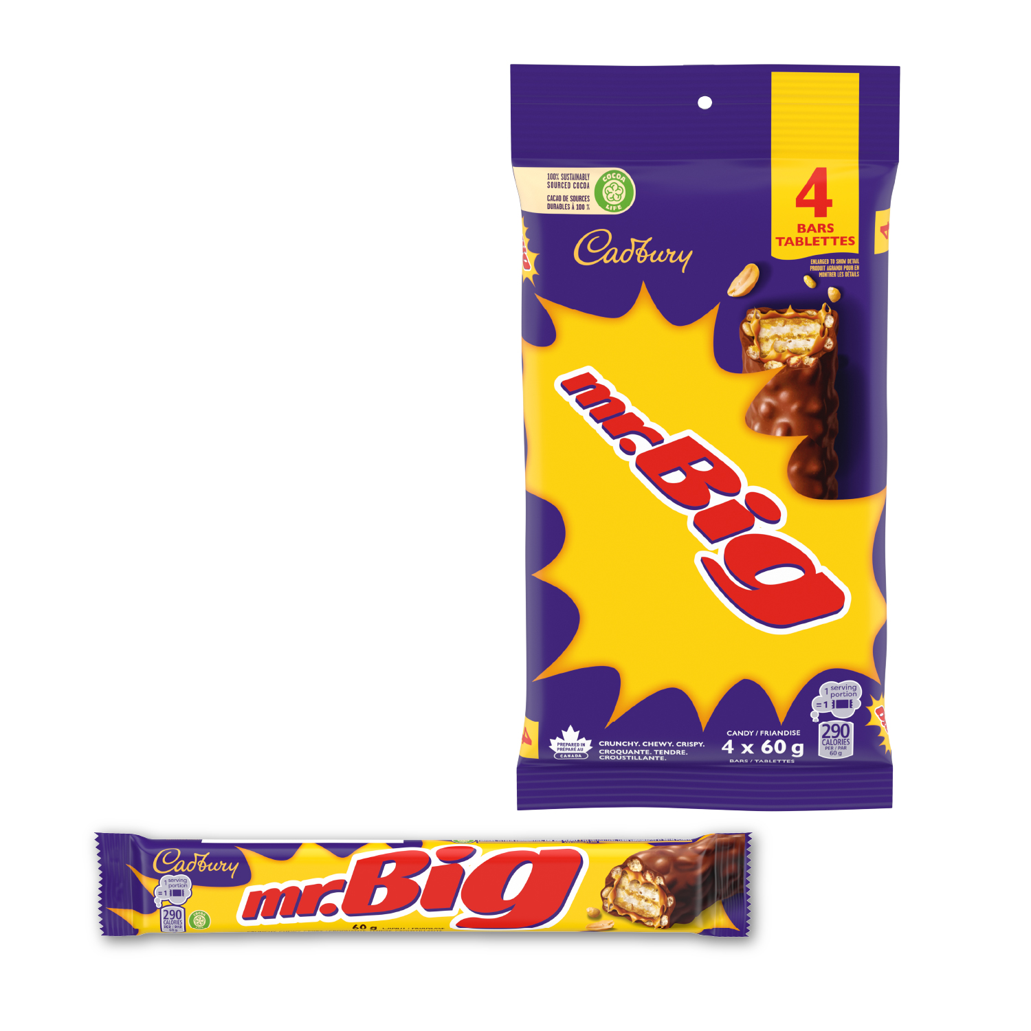 Cadbury Mr. Big Multipack Chocolate 240G-0