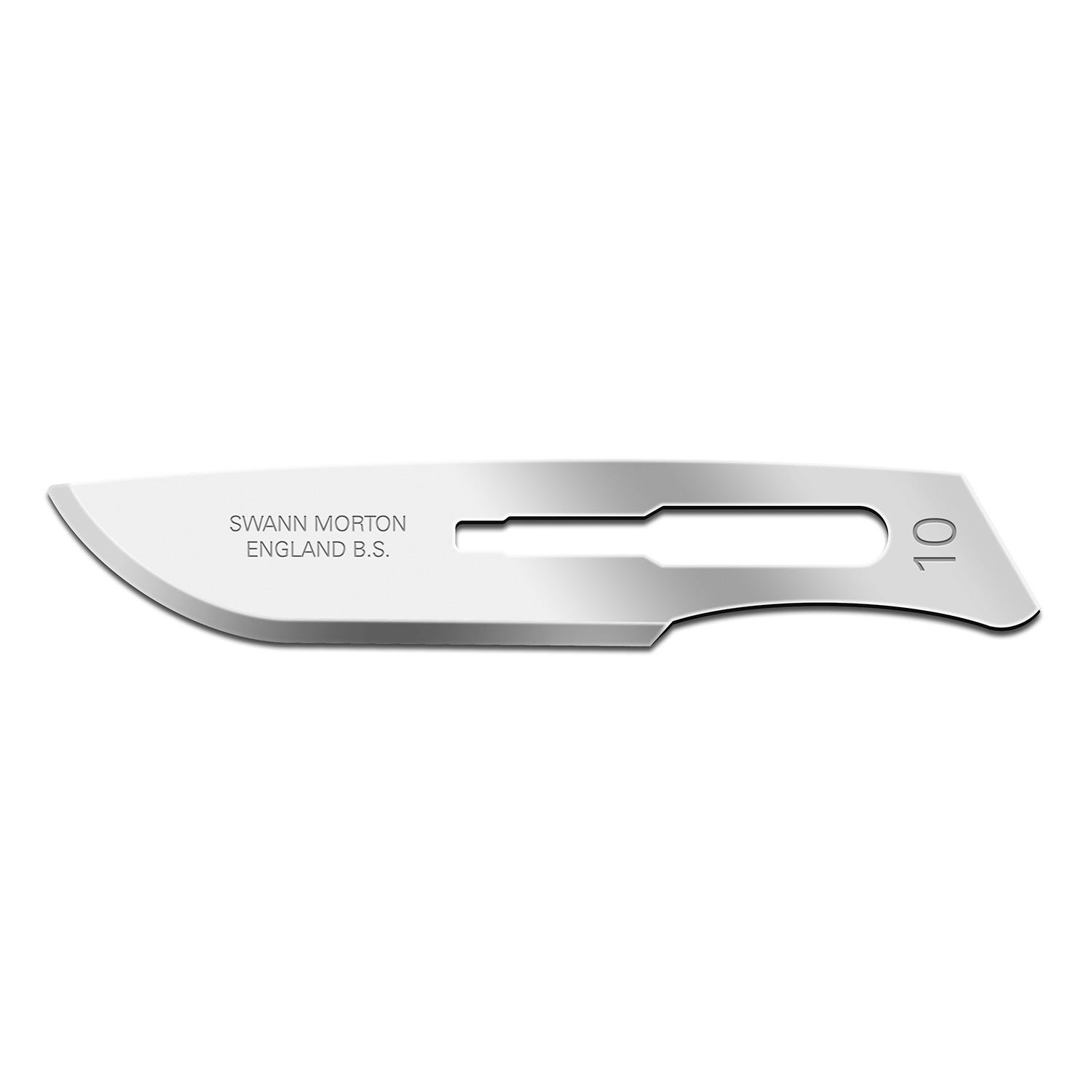 Swann-Morton® Surgical Blade #10 Carbon Steel Sterile - 100/Box